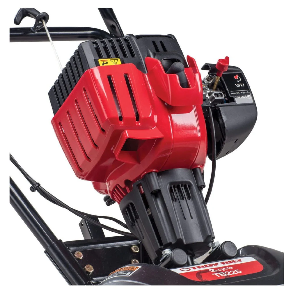 EC 2 Cycle Gas Power Walk Behind 9 Inch Garden Cultivator Tiller, Red(1) - Image 3
