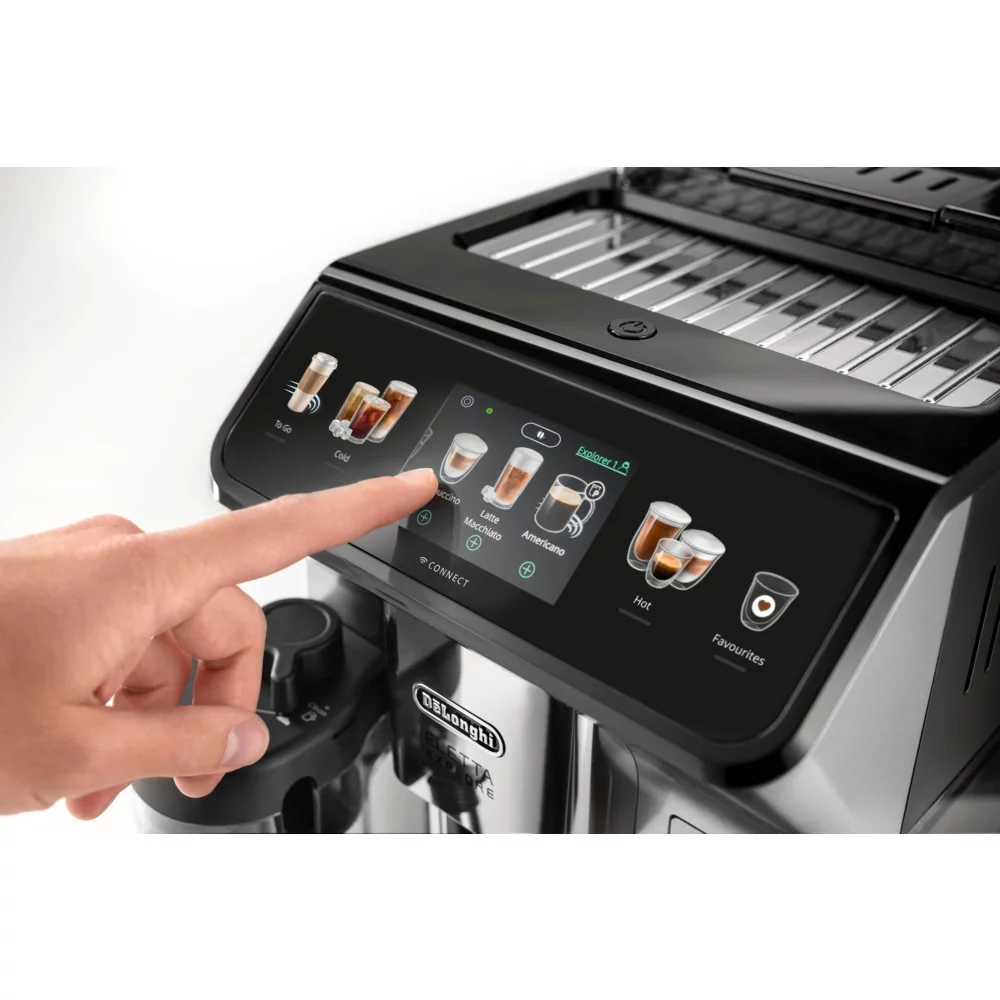 Espresso Grinder Delonghi Eletta Explore ECAM450.65.S Silver