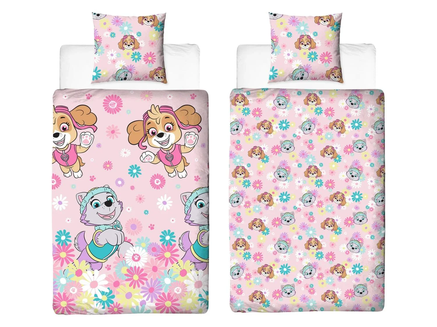 Parure de lit rversible pour enfant, 140 x 200 cm