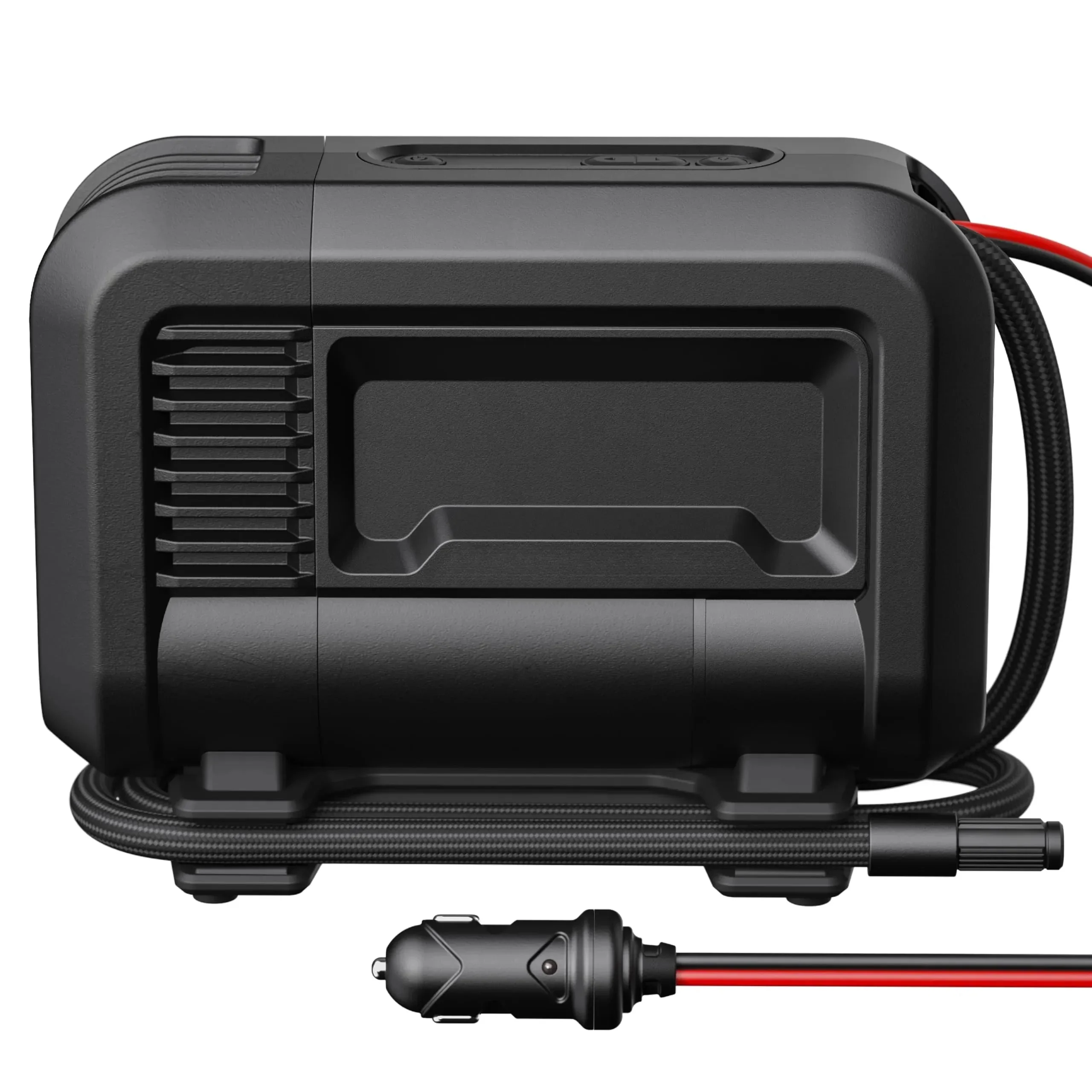 15A Tire Inflator, 12V Portable Air Compressor Pump, Rated at 80 PSI, Inflates Tires from 0-40 PSI in 2.9 Minutes with a Digital Gauge,…