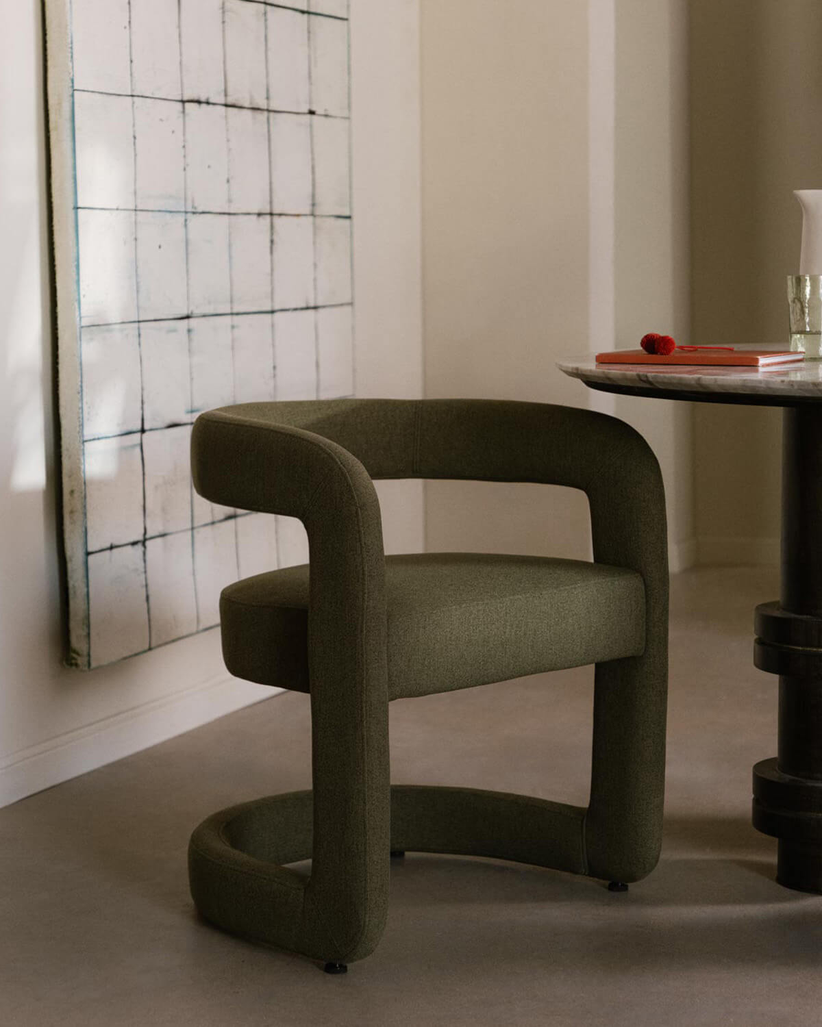 Winsi - Silla de Comedor de Tela Winsi