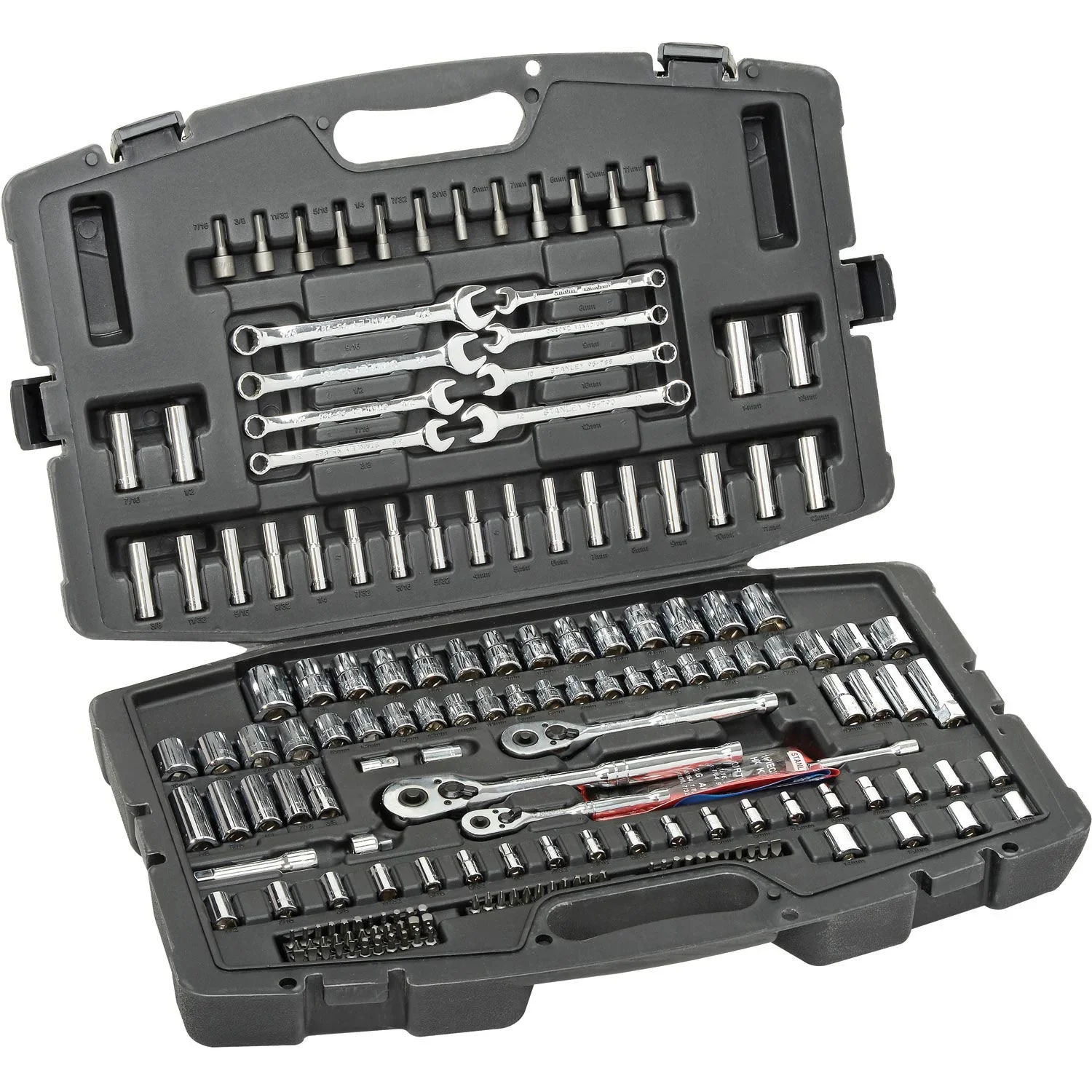 STANLEY STMT71654 201-Piece Mechanics Tool Socket Set