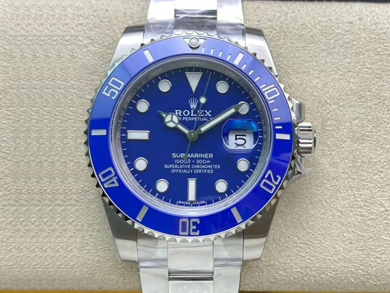 Rolex Submariner 116619LB-97209 VS Factory Stainless Steel