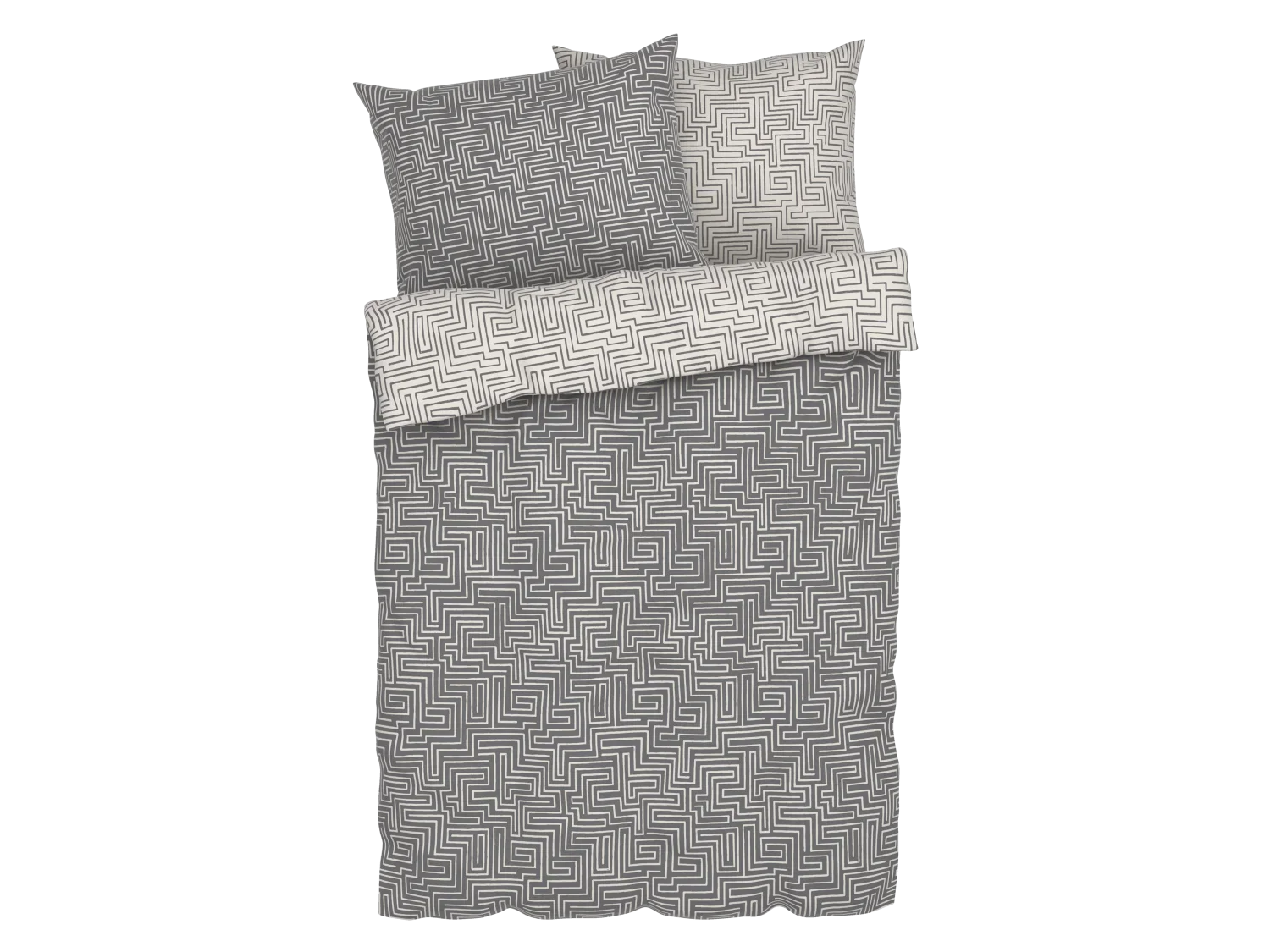 LIVARNO home Parure de lit en satin microfibre, 240 x 220 cm
