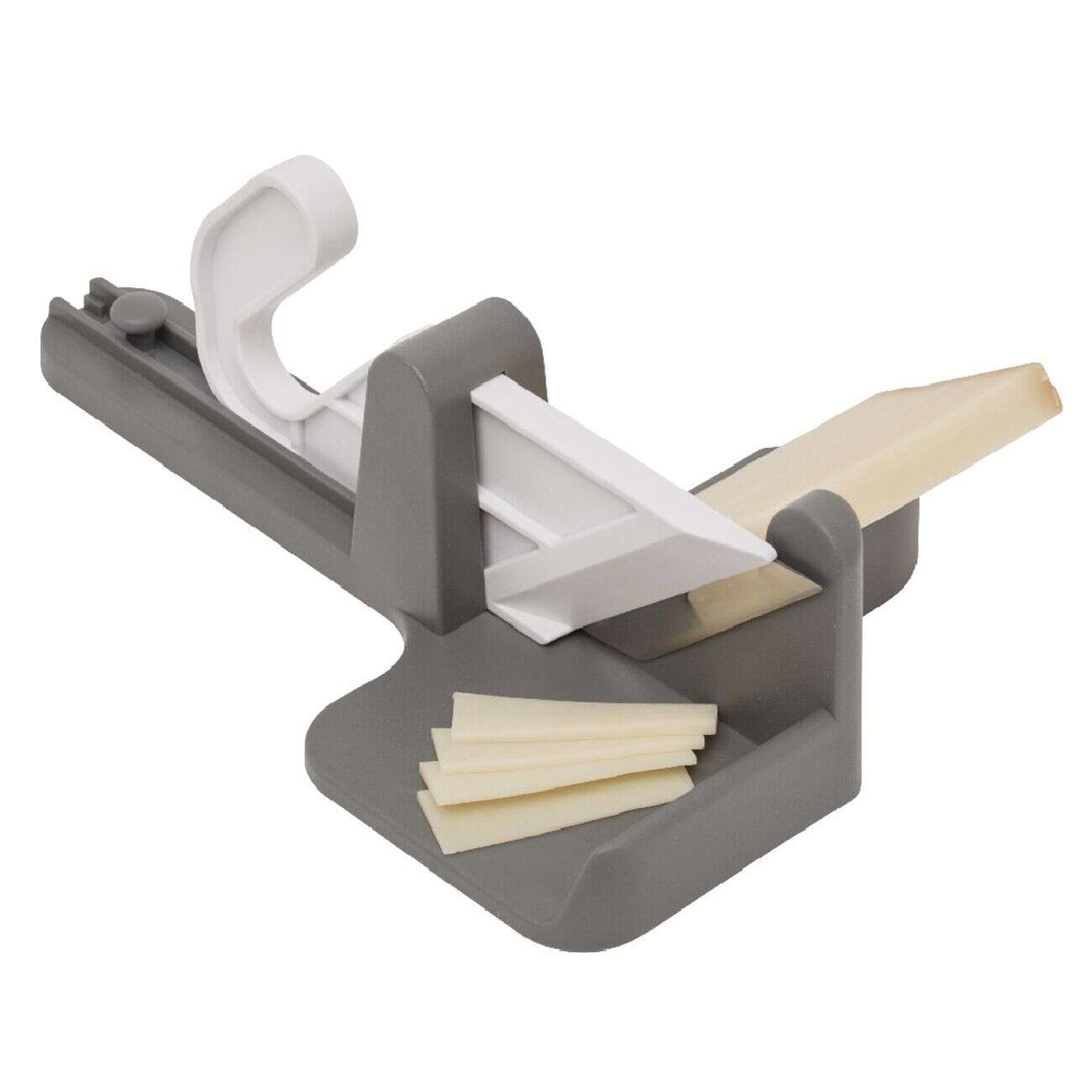 Trancheuse à saucisson gris blanc