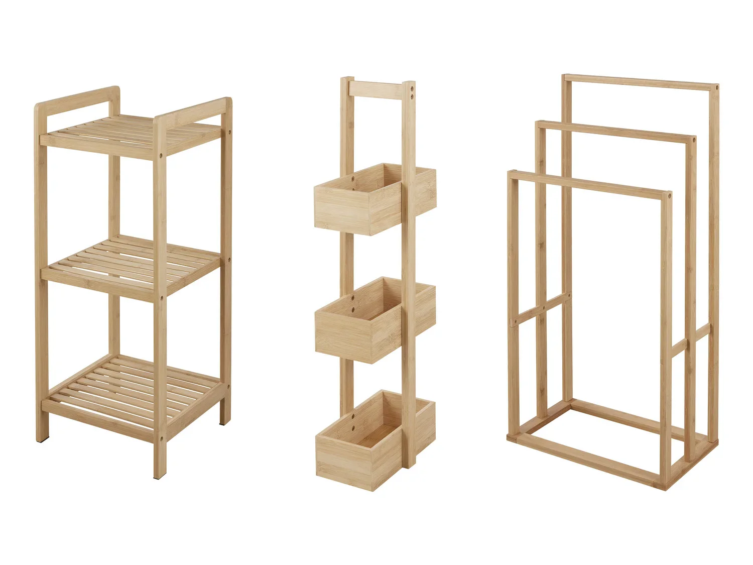 LIVARNO home tagre ou porte-serviettes en bambou