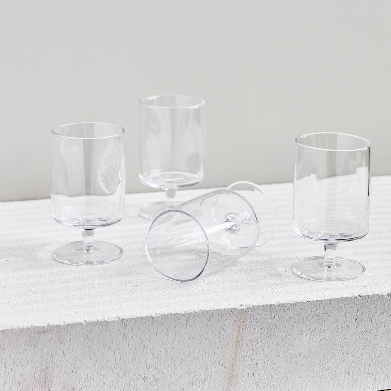 Sand vinglass 35 cl 4 stk