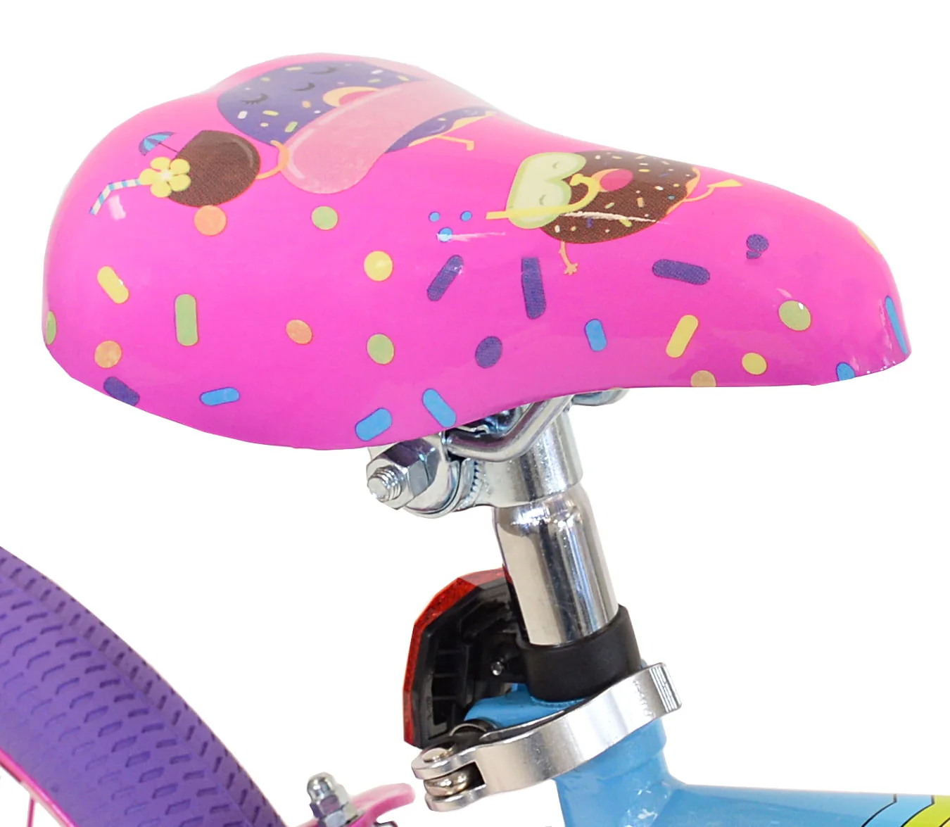 18" Sweetness Girls Child Bike, Purple/Pink/Blue Image 4
