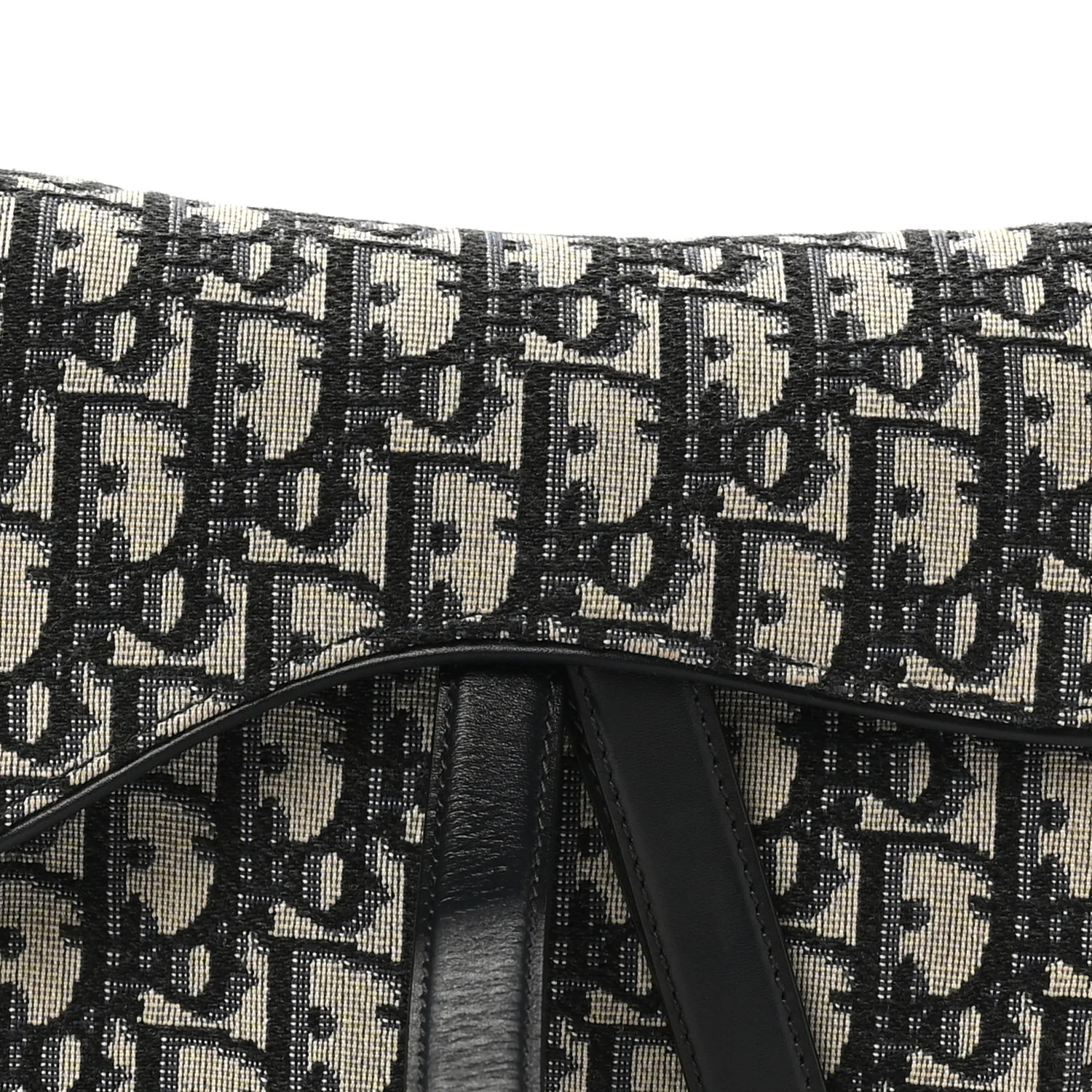 Oblique Saddle Bag Blue