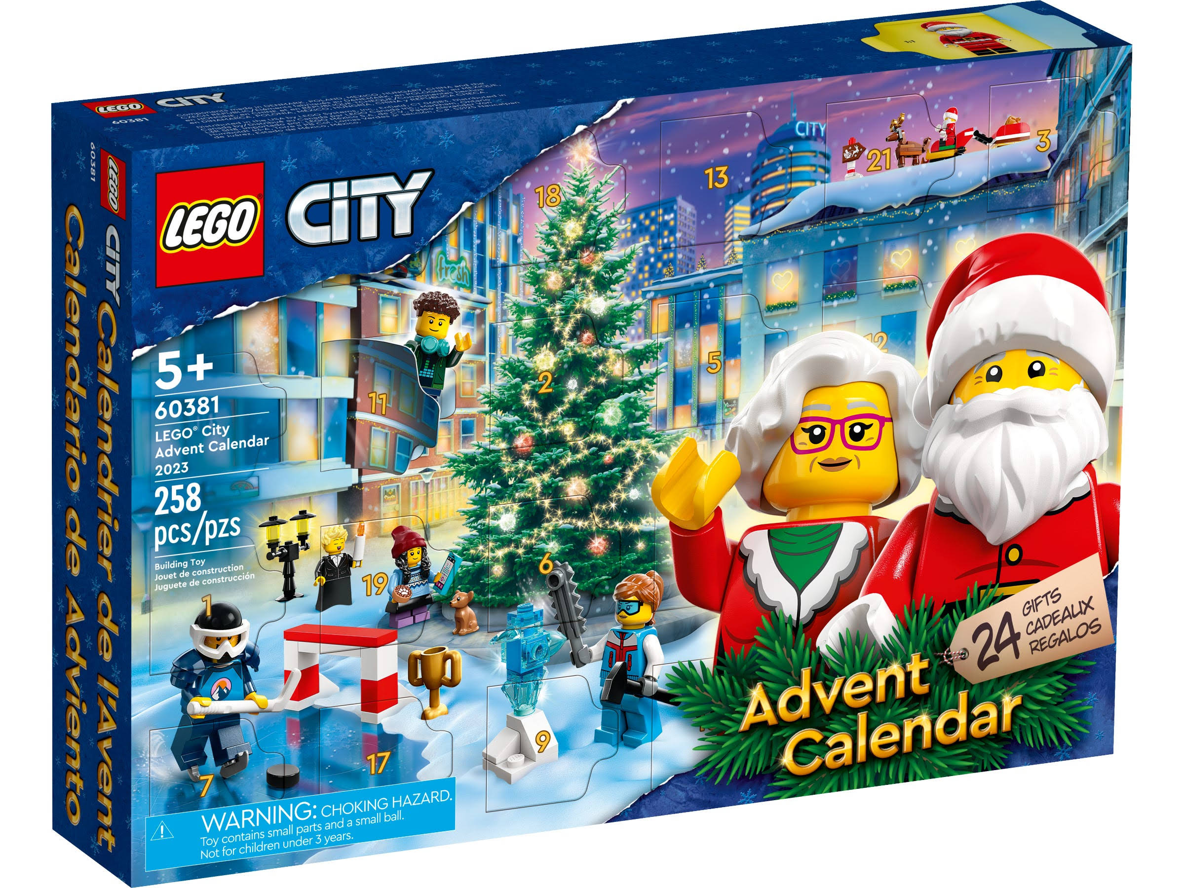 Lego 60381 Advent Calendar 2023, City