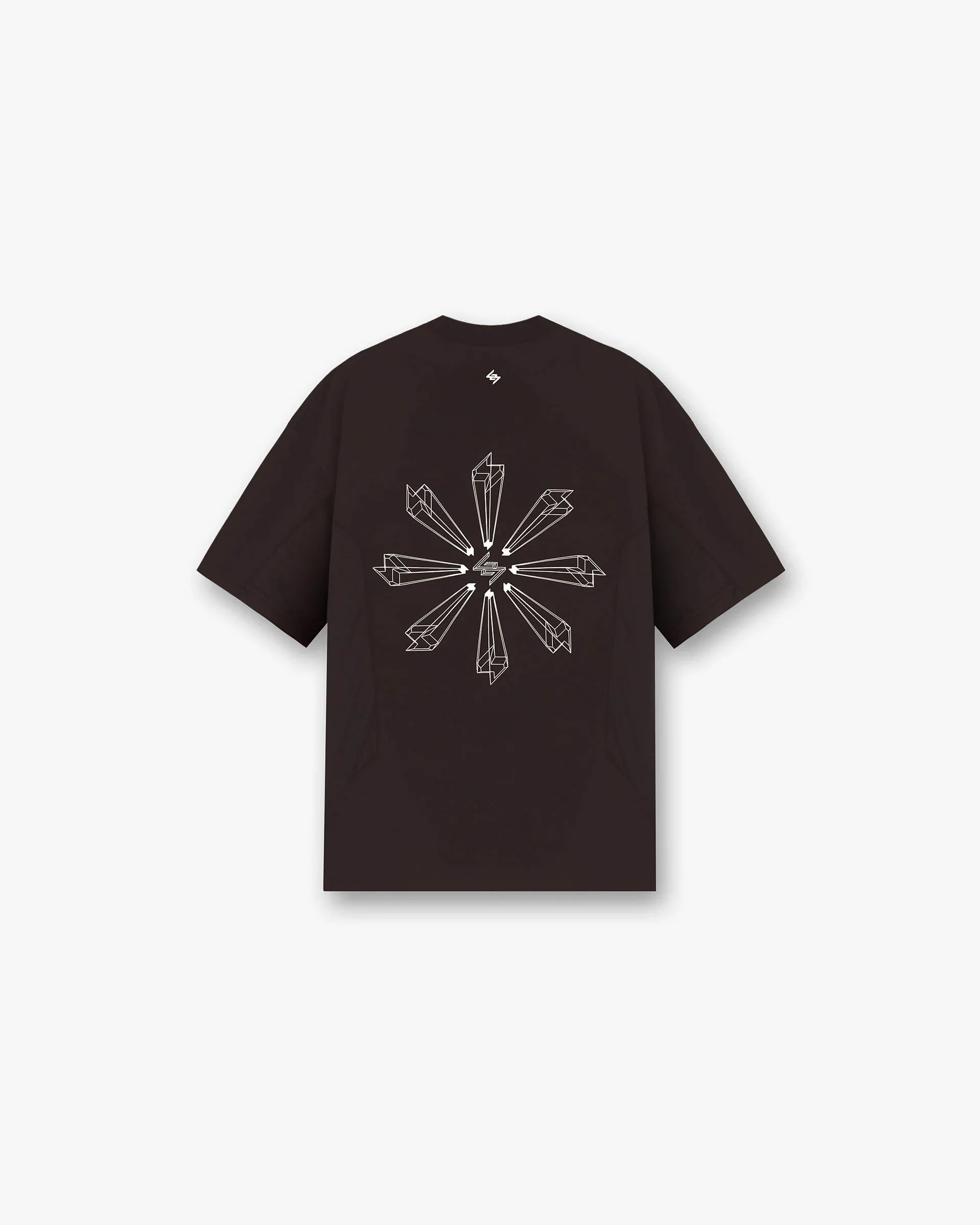 247 Uprising Oversized T-Shirt - Chocolate