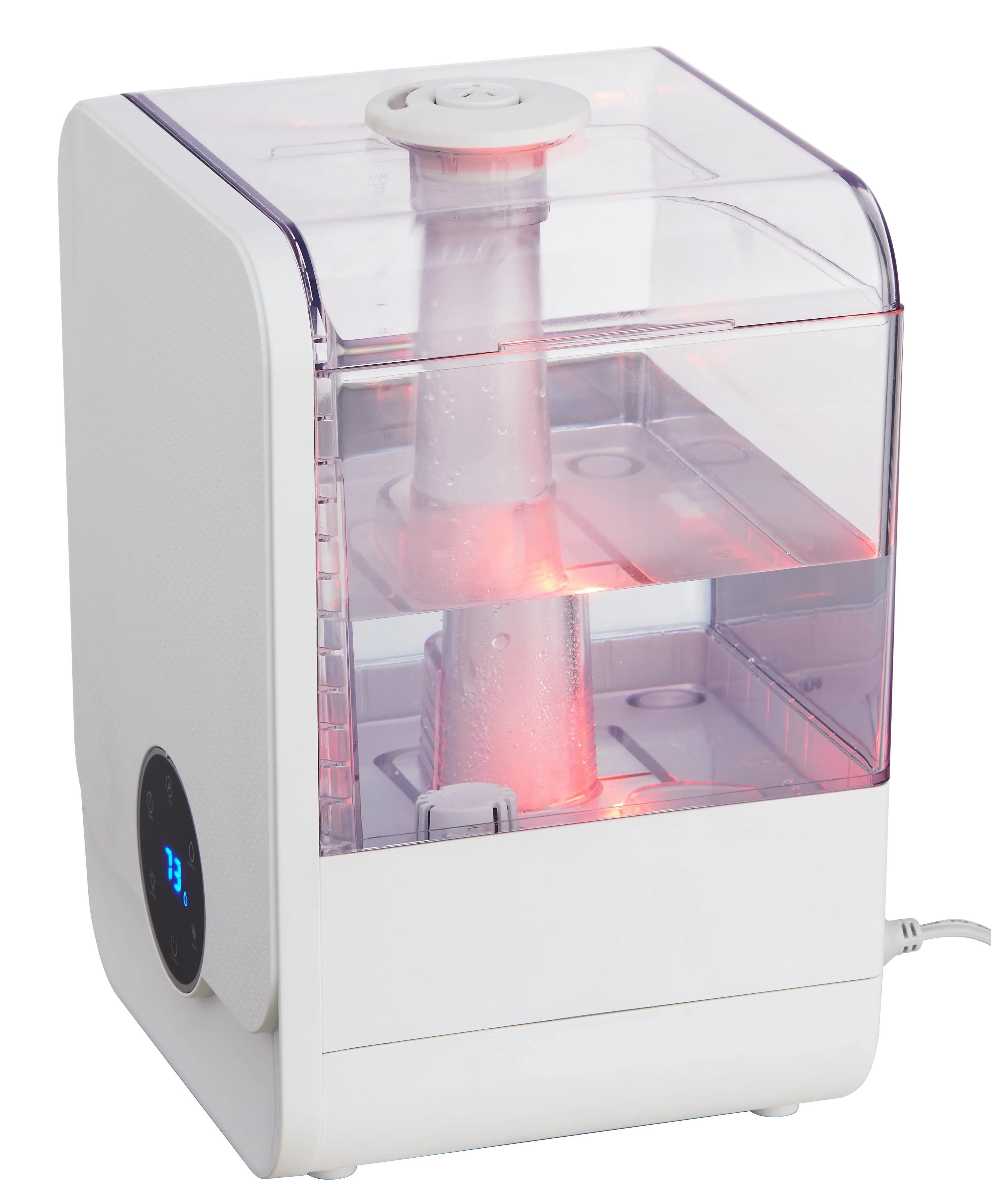 Better Homes & Gardens 1.6 Gal Ultrasonic Warm/Cool Mist Humidifier with Remote, White