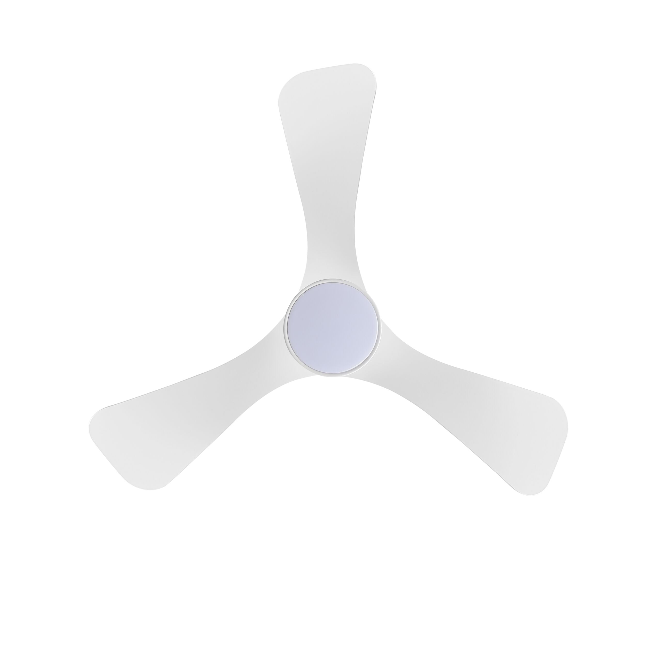 Cove Hugger 106cm Indoor DC Fan - White with White ABS Blades