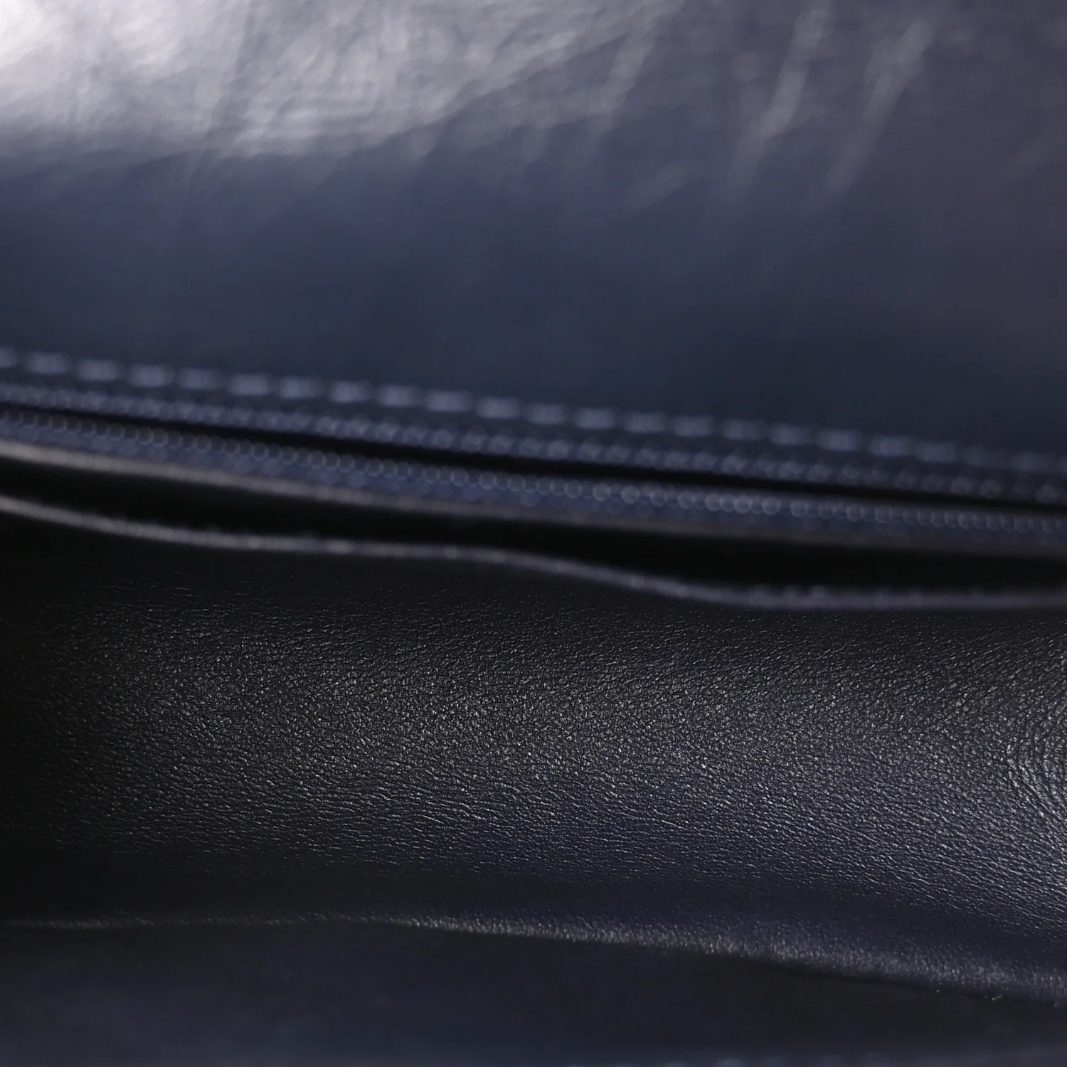 Aged Calfskin Quilted 2.55 Reissue Mini Flap Navy