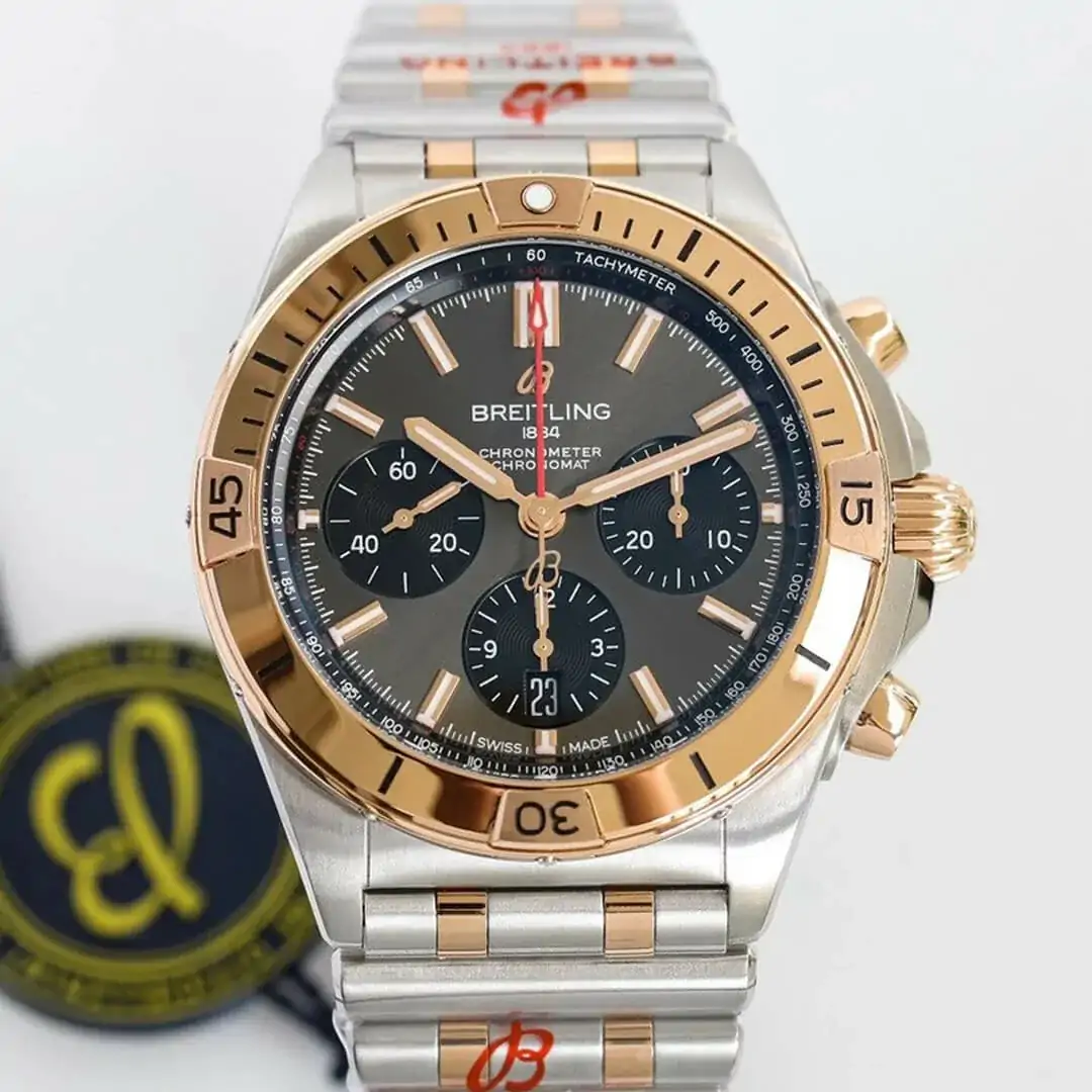 Breitling Chronomat UB0134101B1U1 GF Factory Gold Bezel