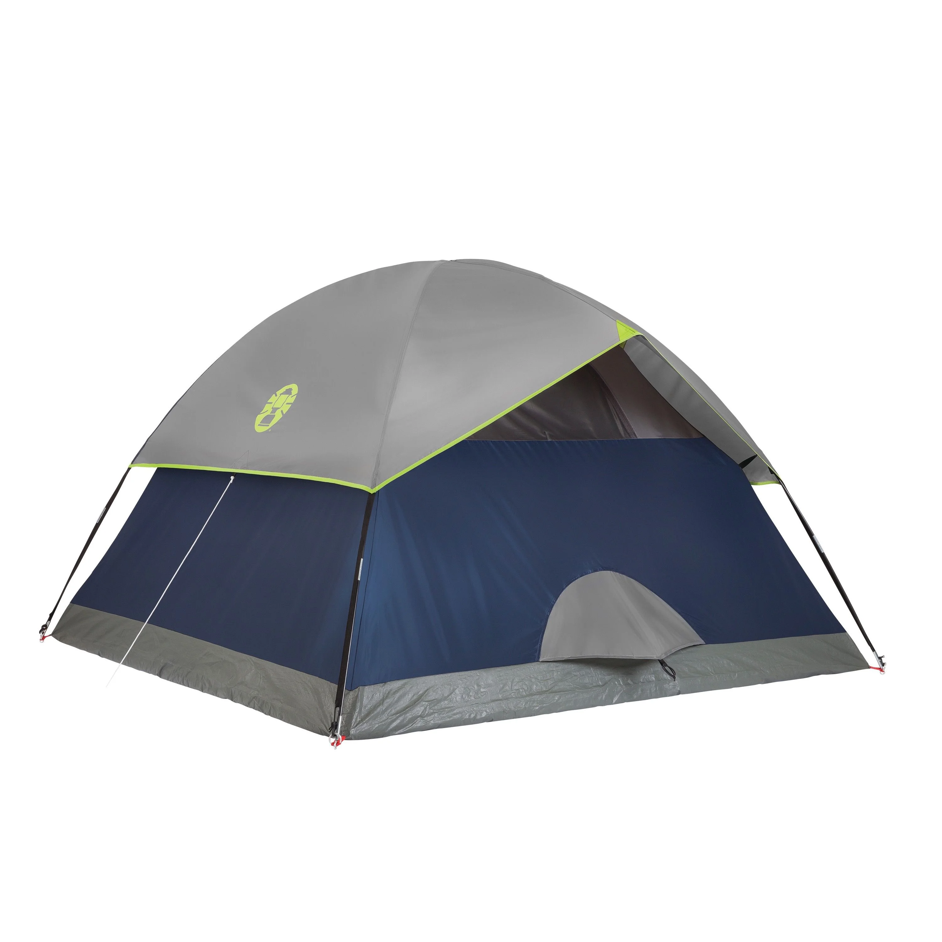 Coleman Sundome 4 - Person Camping Tent, 1 Room, Blue