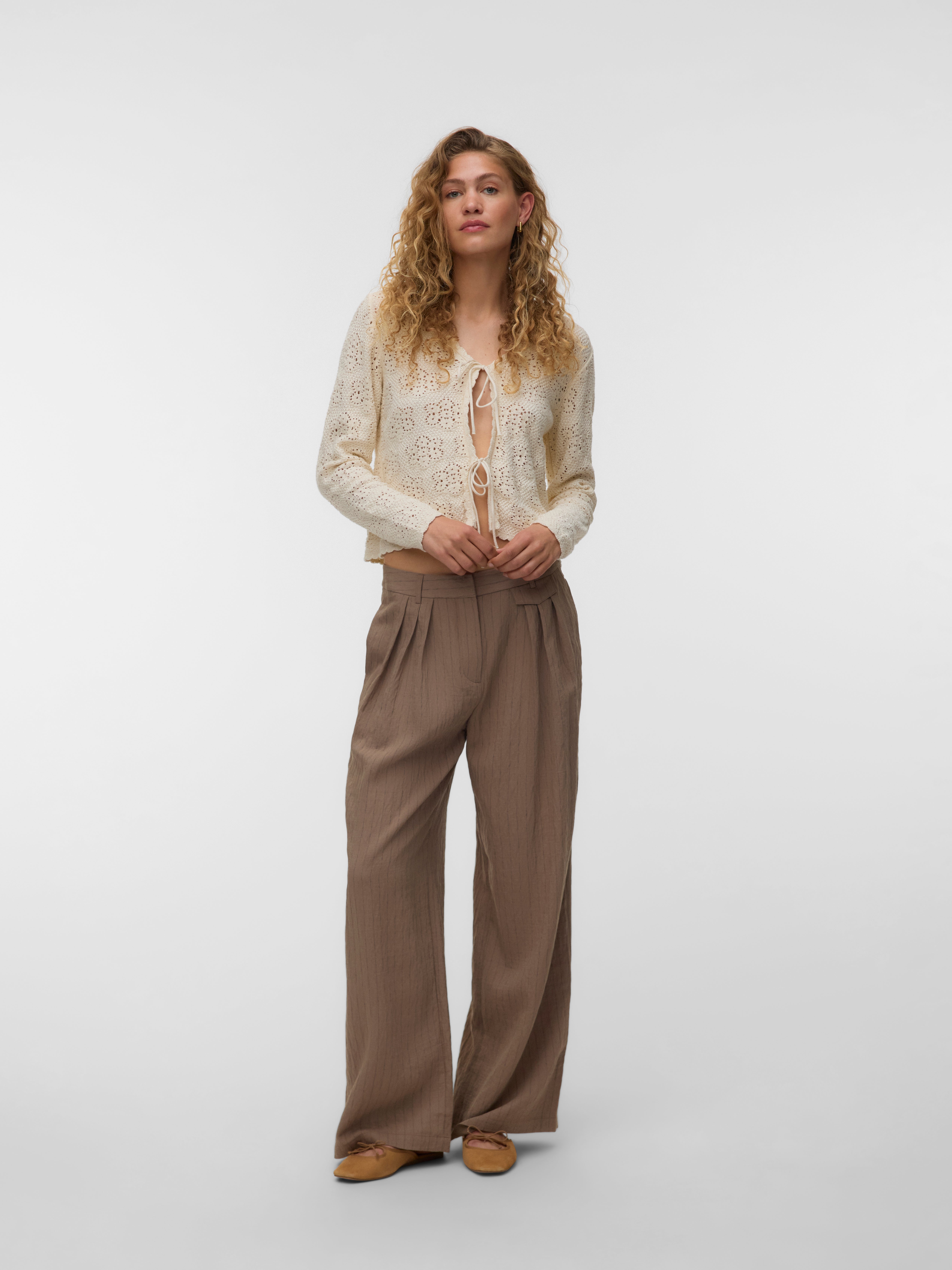 VERO MODA® VMPOLLY Mid waist Trousers