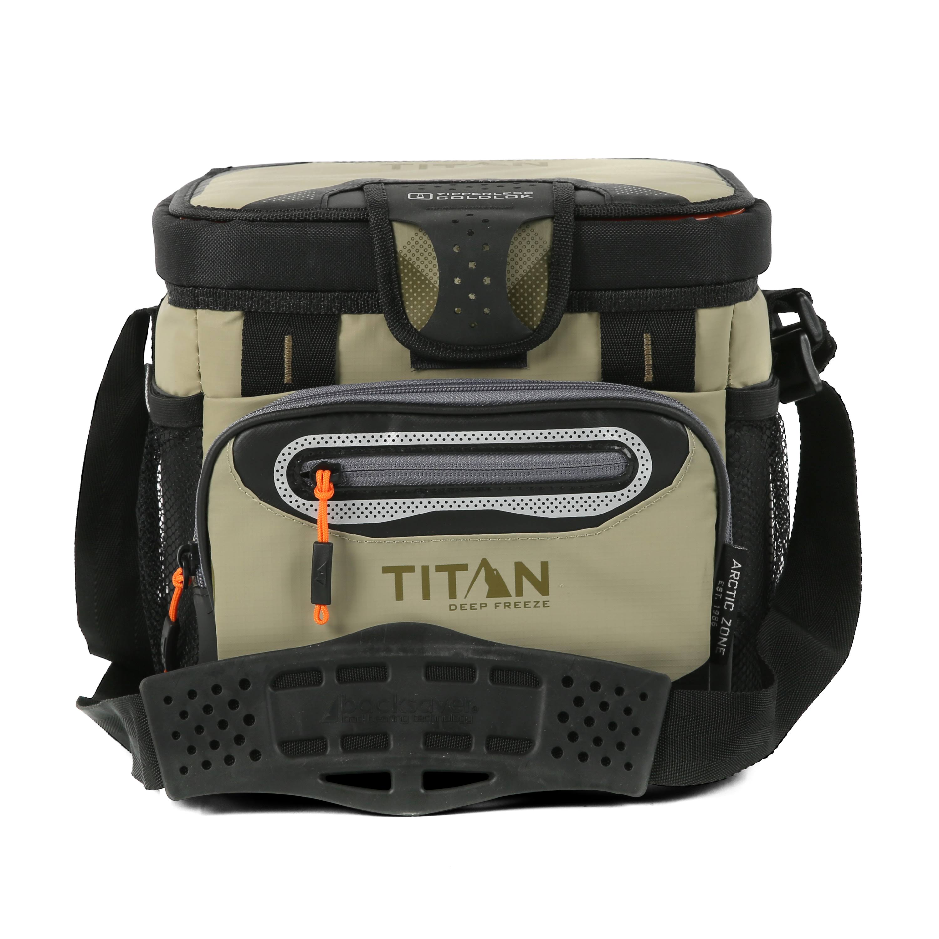 Arctic Zone Titan Deep Freeze 9 Can Zipperless Hardbody Cooler Moss