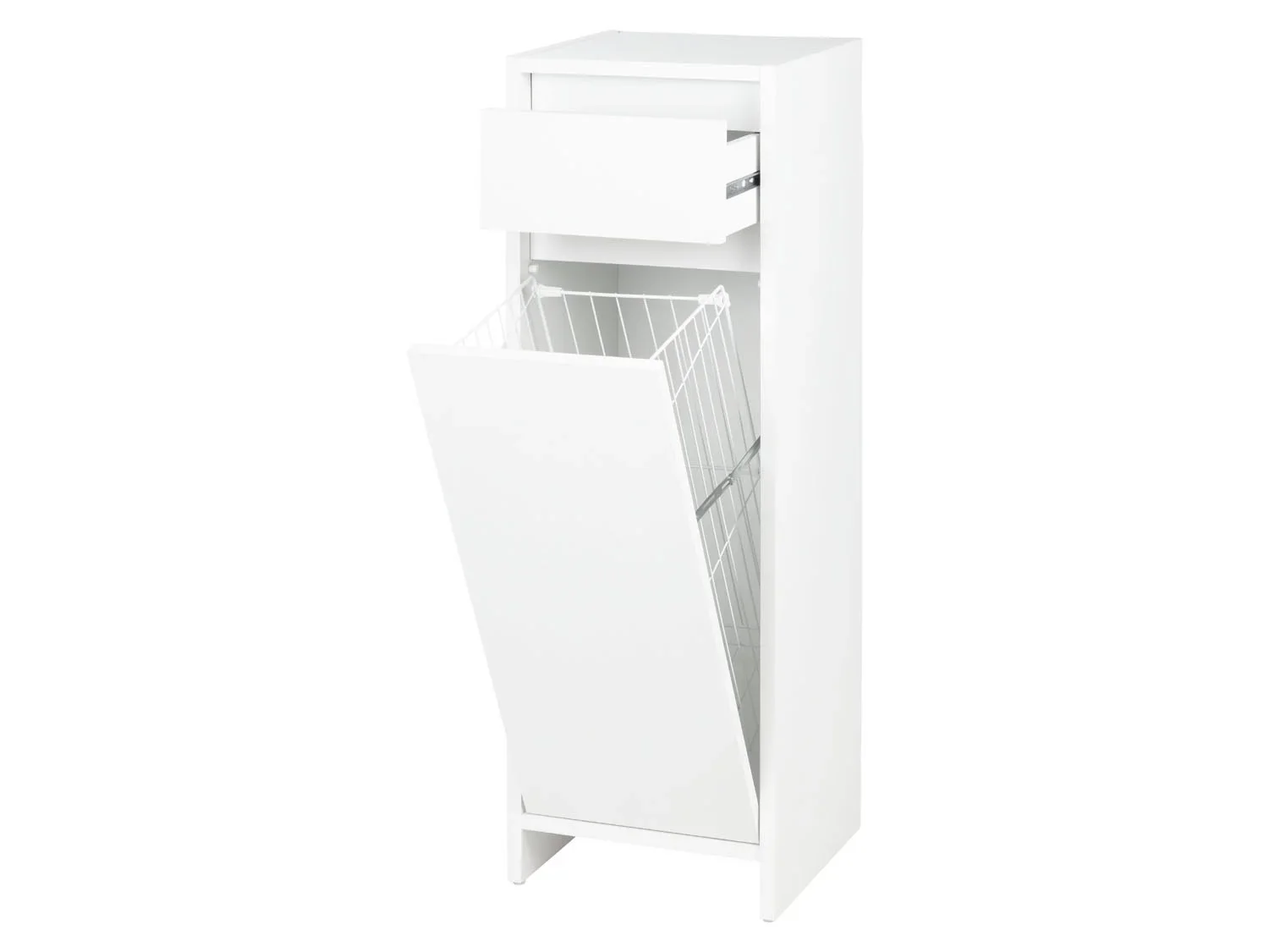 LIVARNO home Armoire latrale de salle de bains Oslo, 32 x 99 x 30 cm, blanche