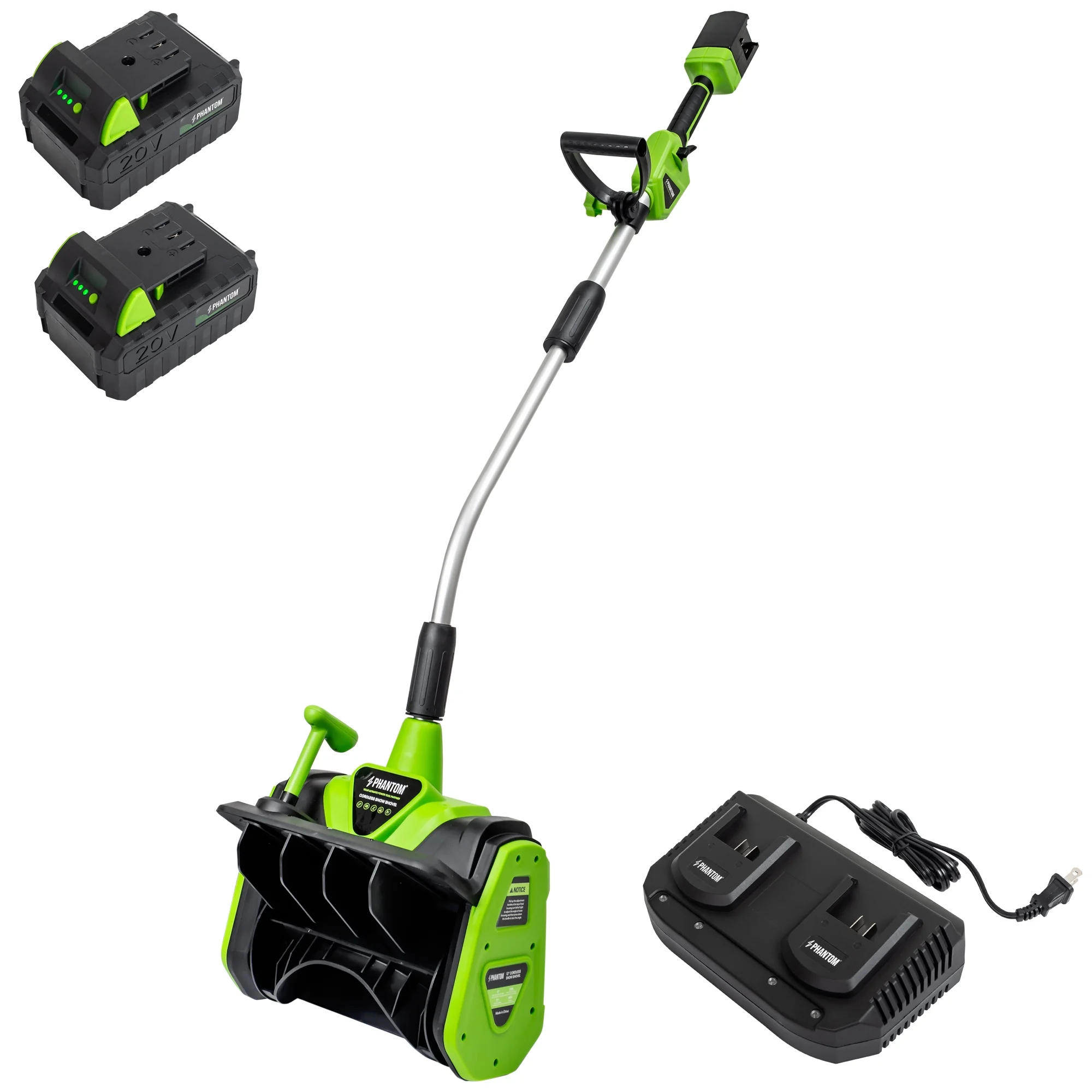 Cordless Snow Shovel, 20V Battery Powered Snow Blower, Lightweight Electric Snow Thrower with Adjustable Handle, Directional Plate, Perfect for Patios, Decks, Walkways, and Driveways (20 INCH)(20") - Image 10