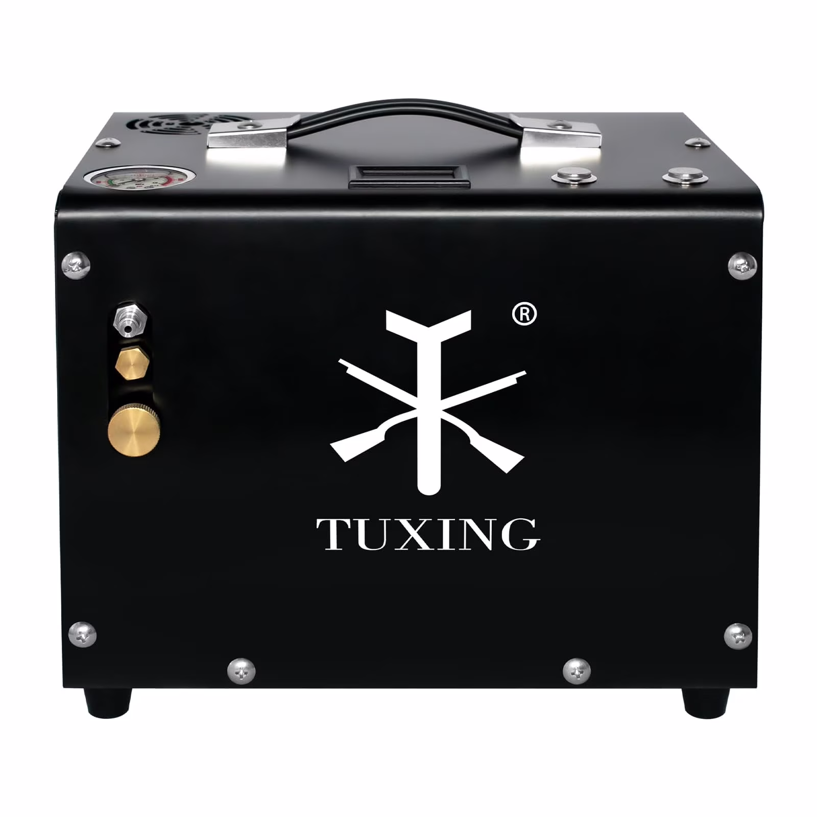 TUXING 4500Psi Pcp Compressor Built-in Fan Cooling/Converter for Pcp Air Rifle
