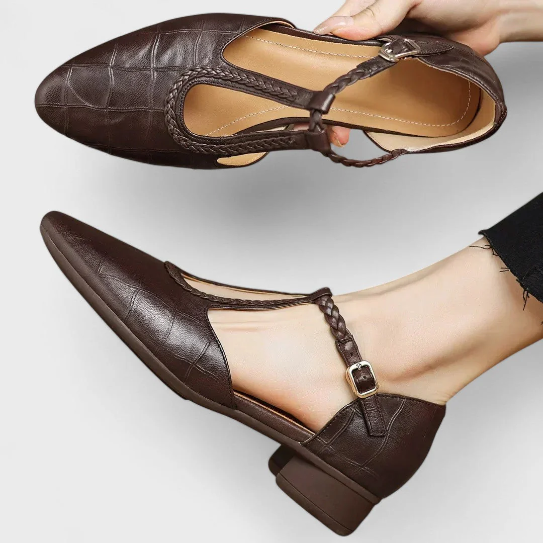 Elena - Chaussures orthopédiques en cuir