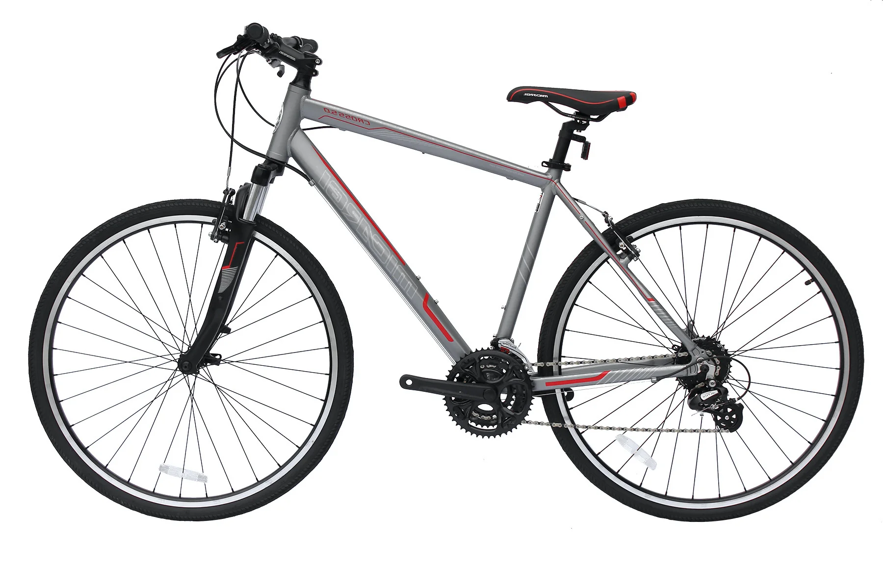 Wonder Wheels 26 Gray 8-Speed Mountain Bicycle