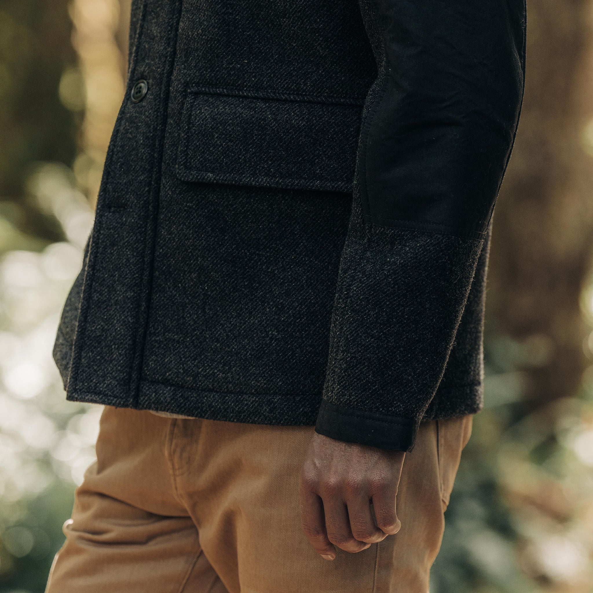 La veste Bunker couleur charbon