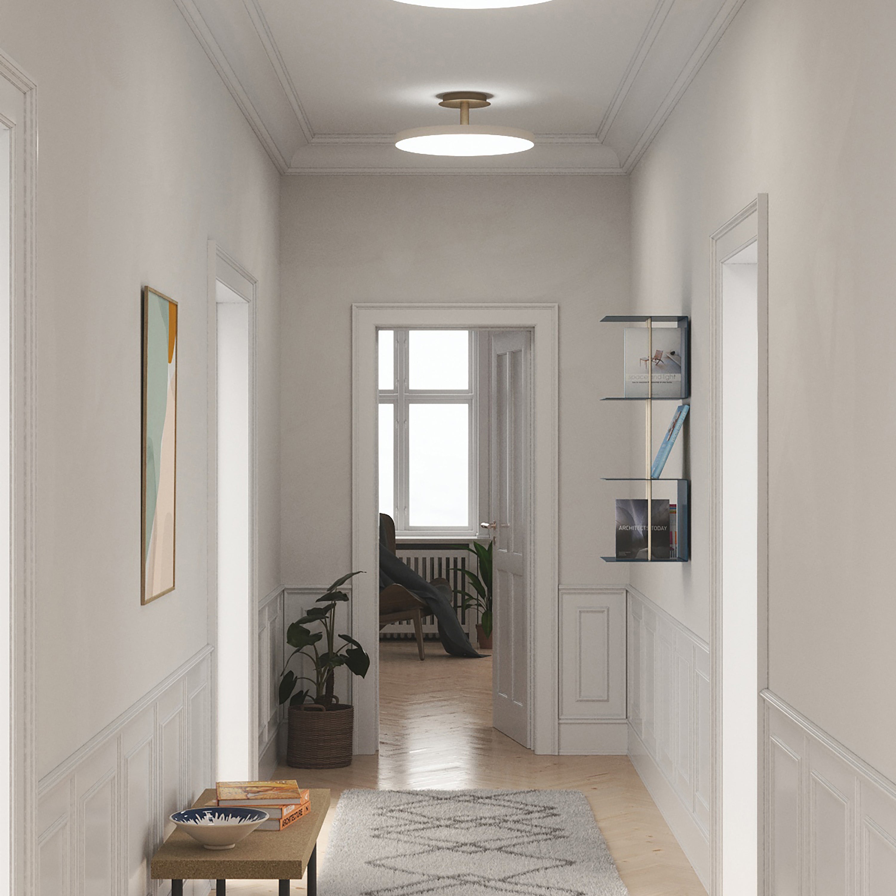 Umage Asteria Up Plafondlamp Large - Pearl White