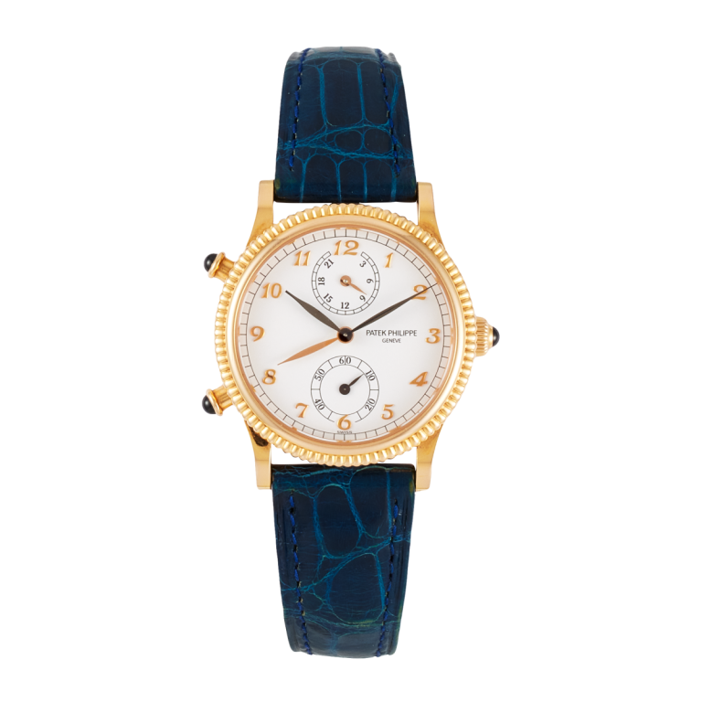 [Super Clone]PATEK PHILIPPE Travel Time Ladies Rose Gold White Dial Reference Number 4864R-001