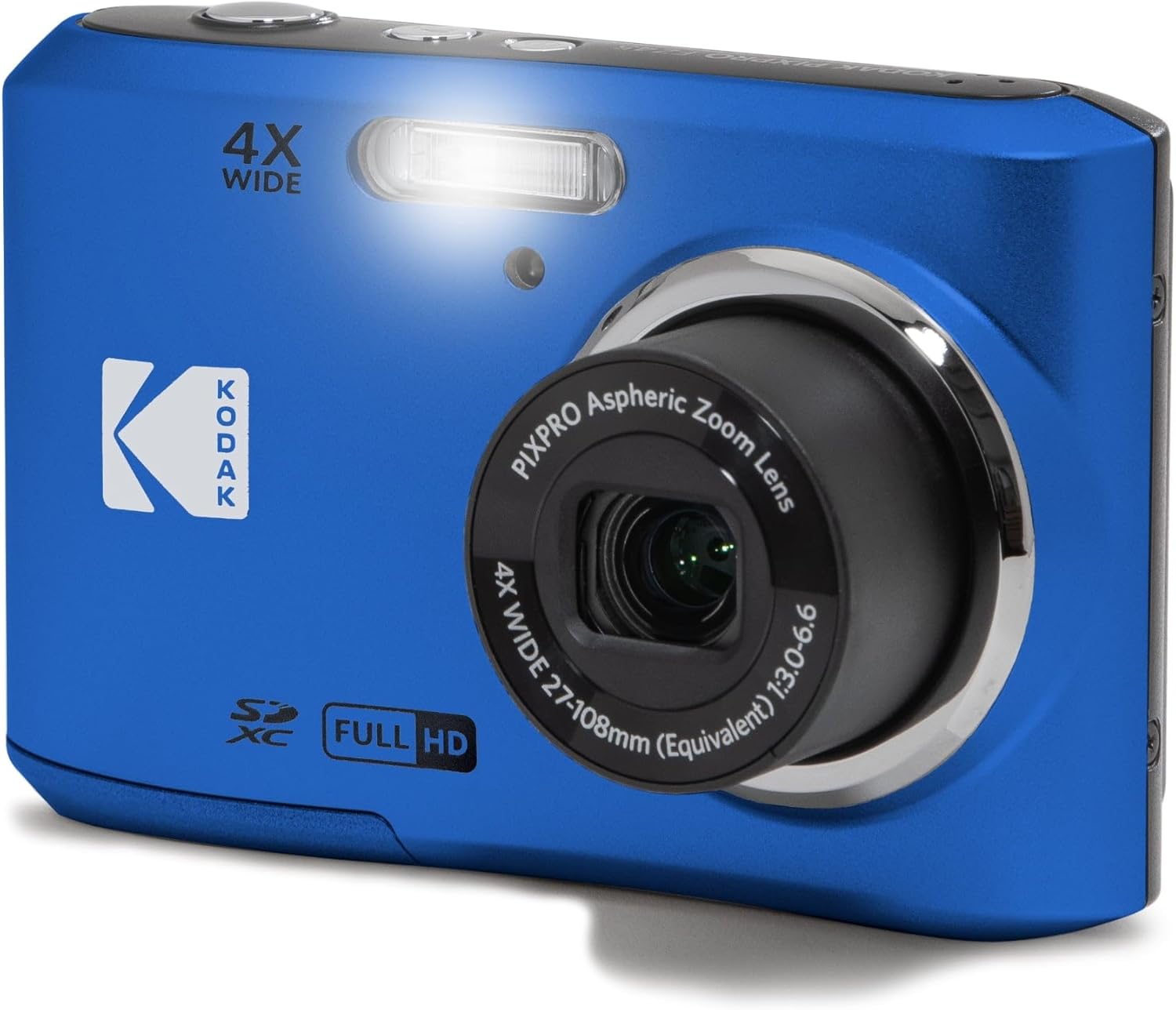 KODAK PIXPRO FZ45-BK 16MP Digital Camera 4X Optical Zoom 27mm Wide Angle 1080P Full HD Video 2.7