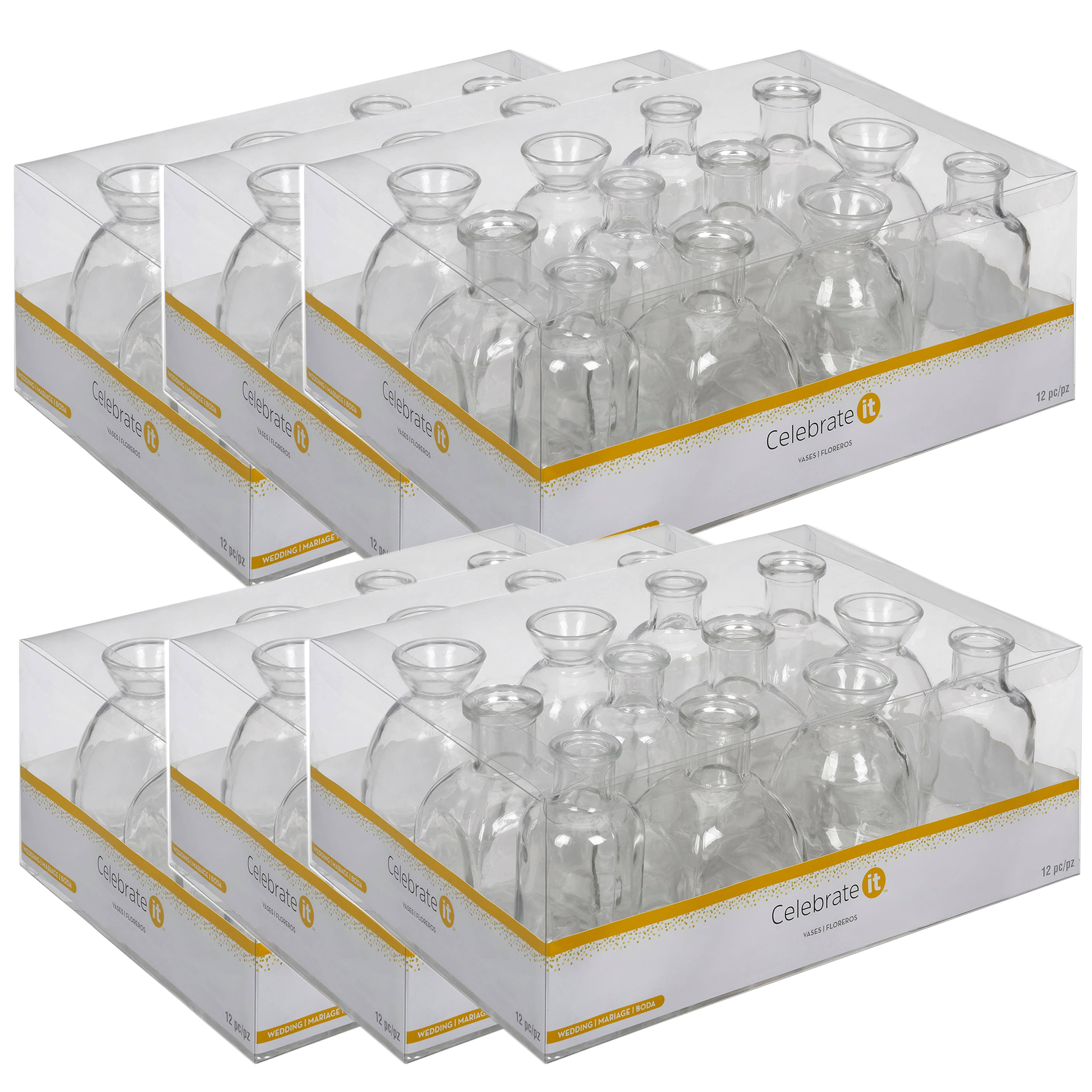 Celebrate It Mixed Wedding Favor Glass - 12 count