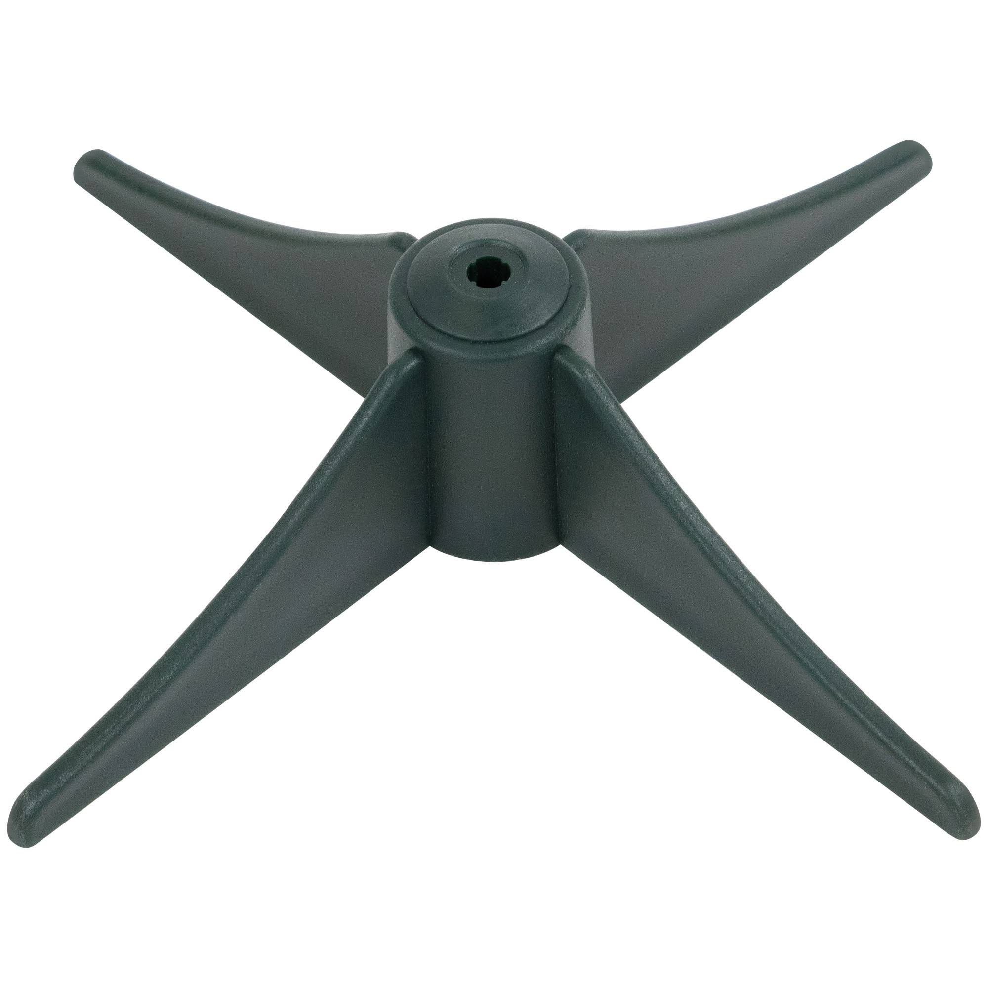 Green Plastic Christmas Tree Stand for 2' - 2.5' Artificial Trees
