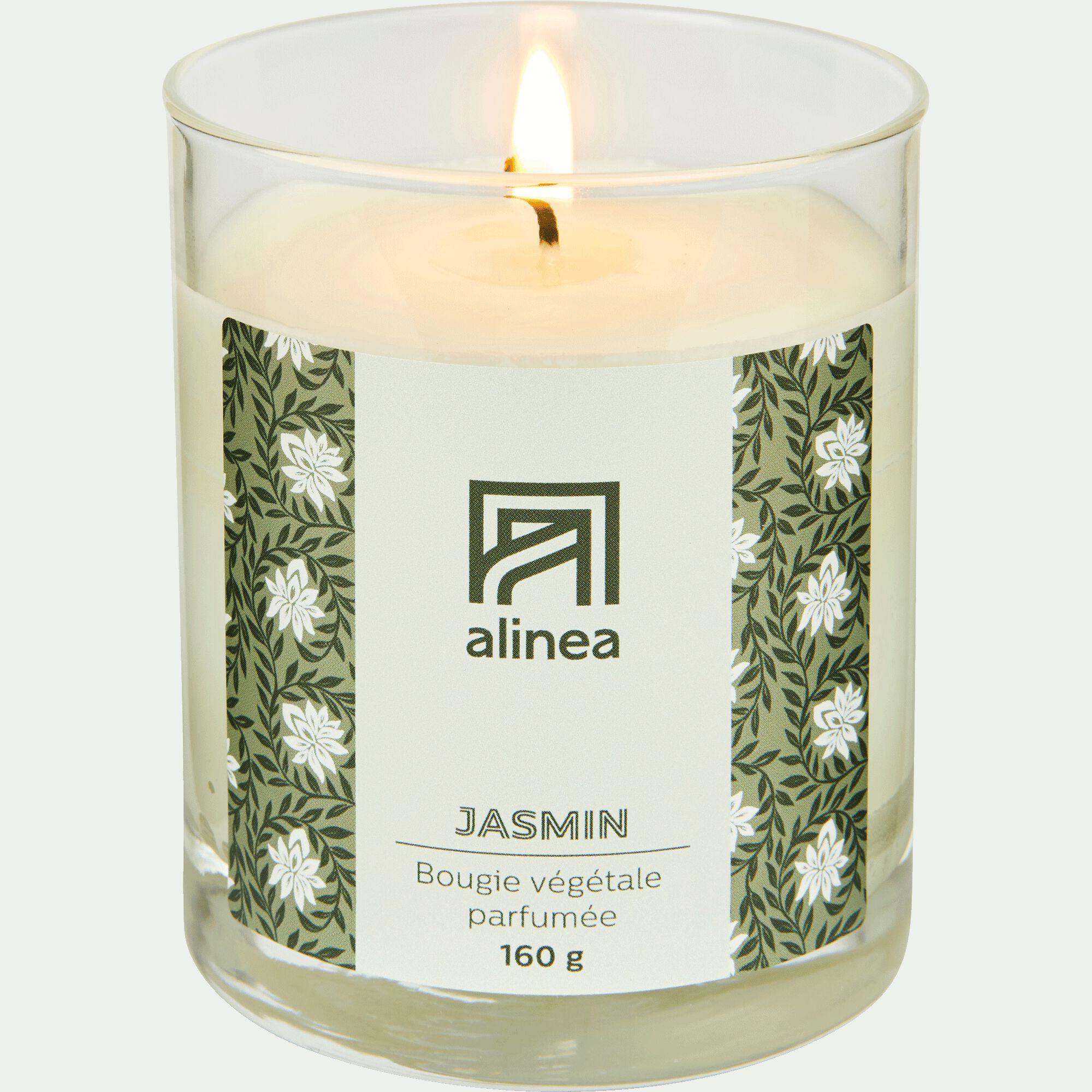 SIGNATURE - Bougie parfumée senteur Jasmin 160g