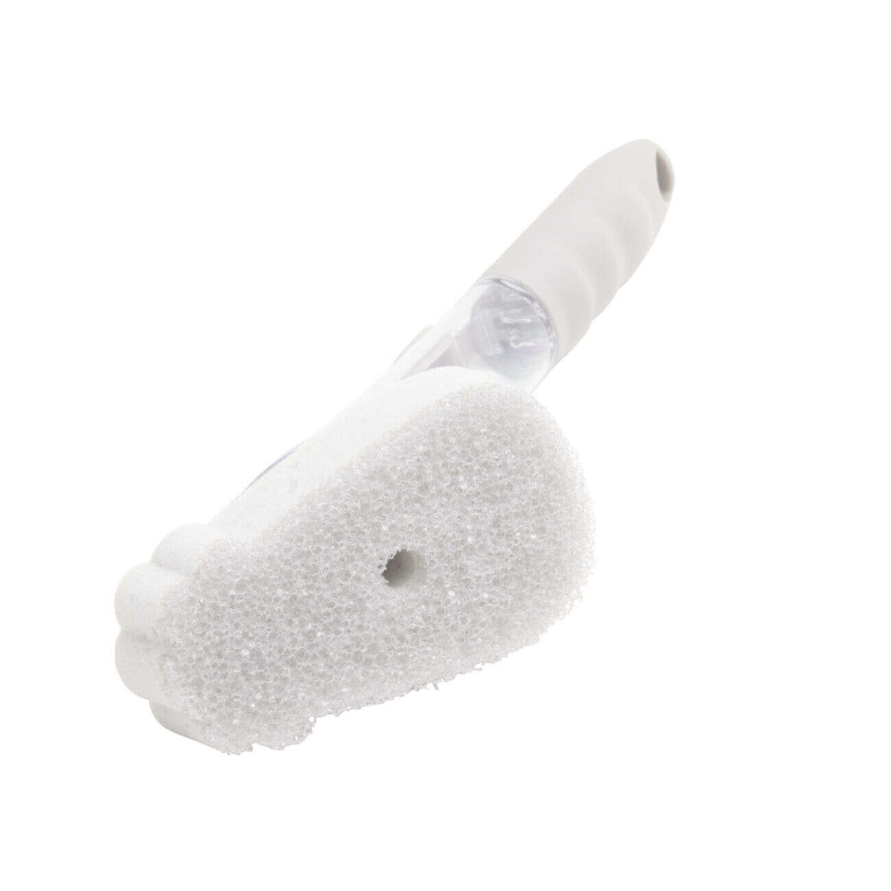 Brosse de nettoyage en mousse avec distributeur de savon intégré L27,5cm