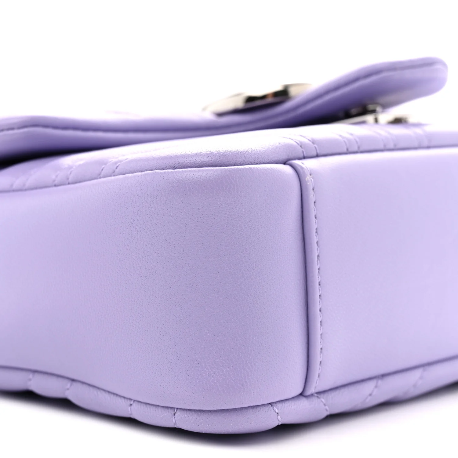 Lambskin Matelasse Small GG Marmont Shoulder Bag Lapis