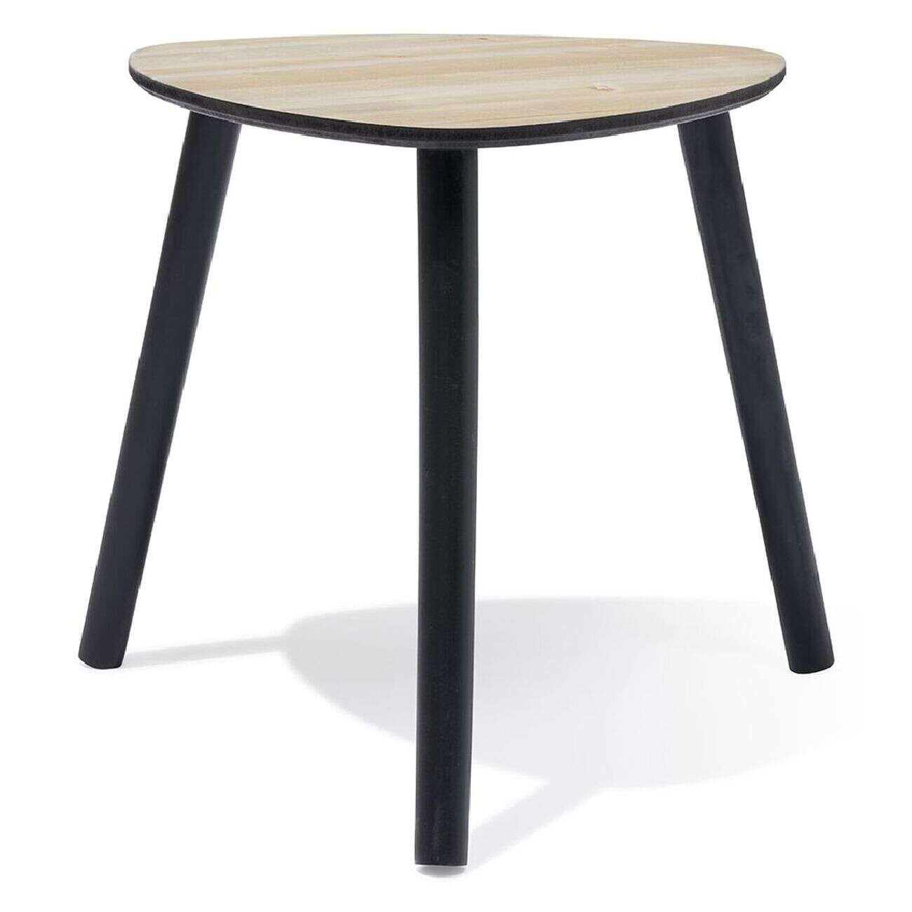 Bout de canapé Joseph marron Ø40xH39,5 cm