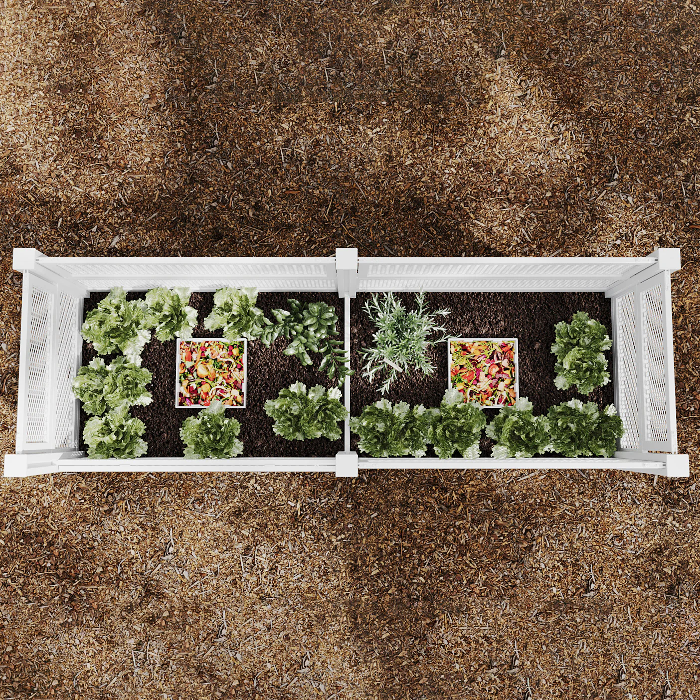 Vita Garden Bed with Fencing
