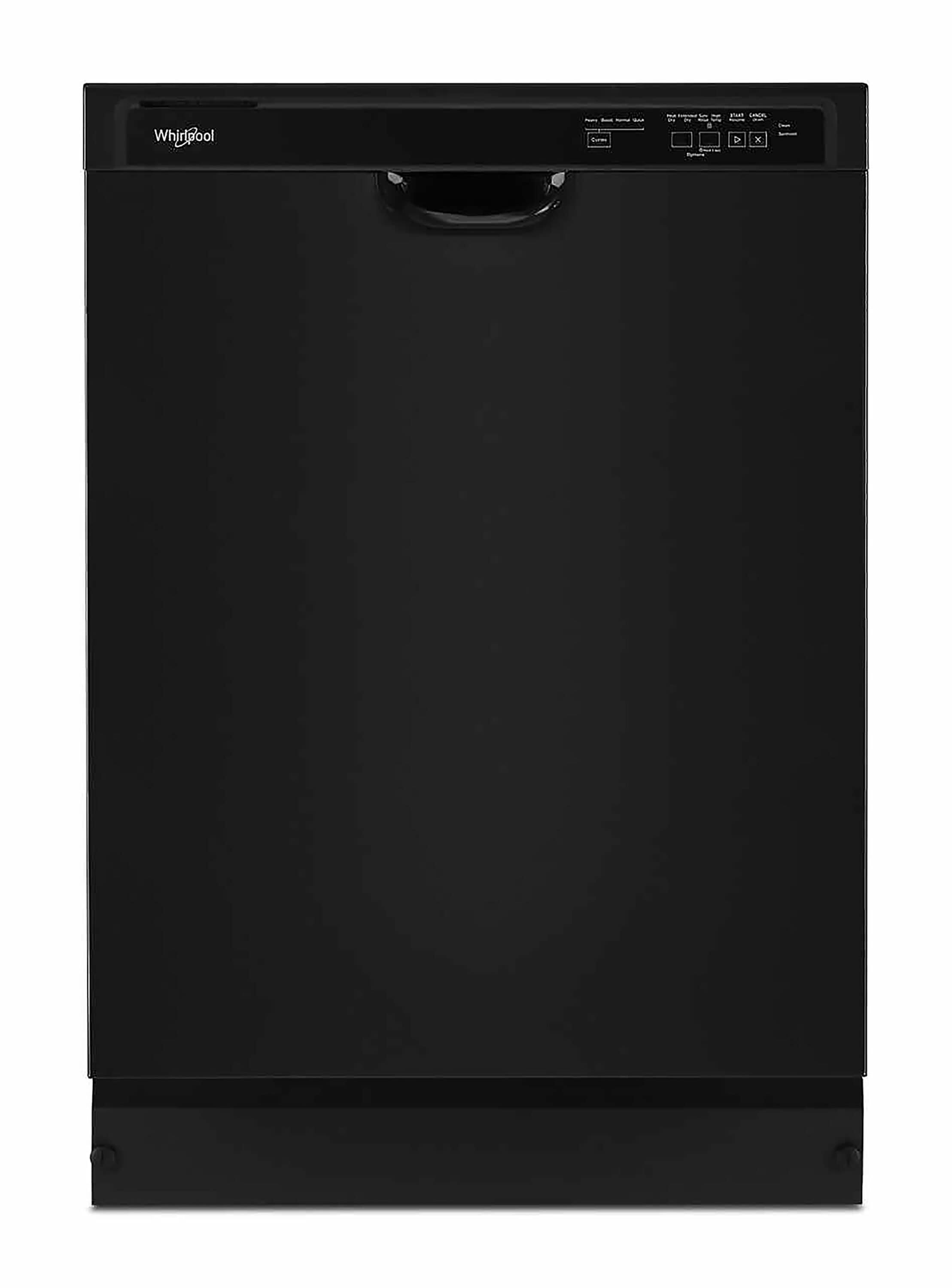 Whirlpool Quiet Dishwasher with Boost Cycle Black