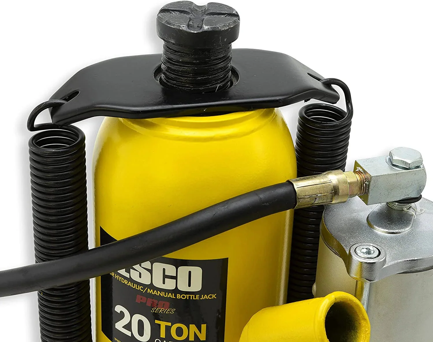 30 Ton Pro Series Air Hydraulic Bottle Jack - Heavy Duty Lifting for Automotive and Industrial Use