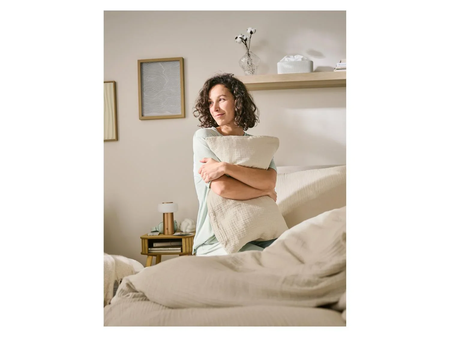 LIVARNO Parure de lit en mousseline Premium, 140 x 200 cm