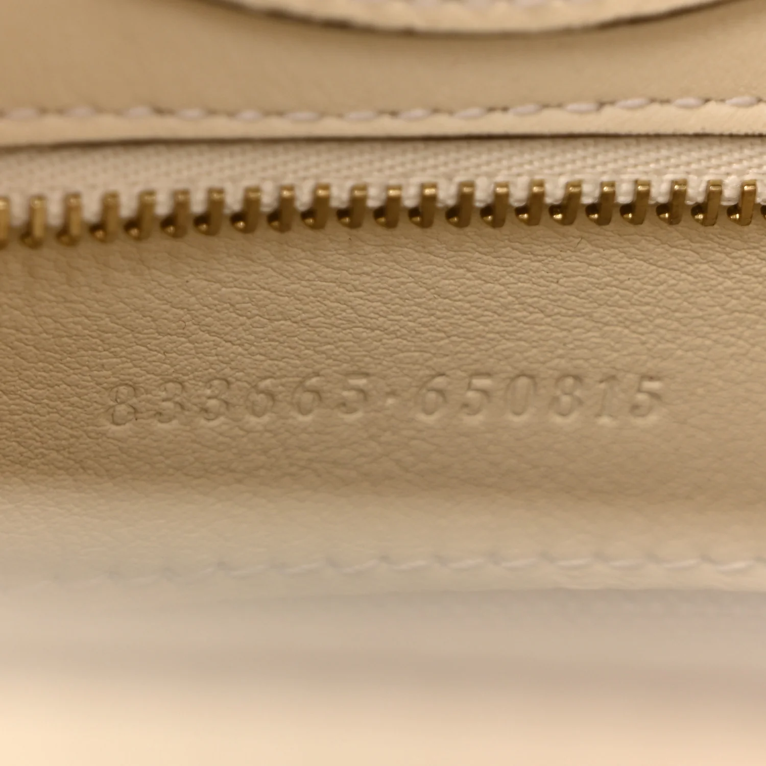 Arabella Calfskin Horsebit 73 Mini Bucket Bag White