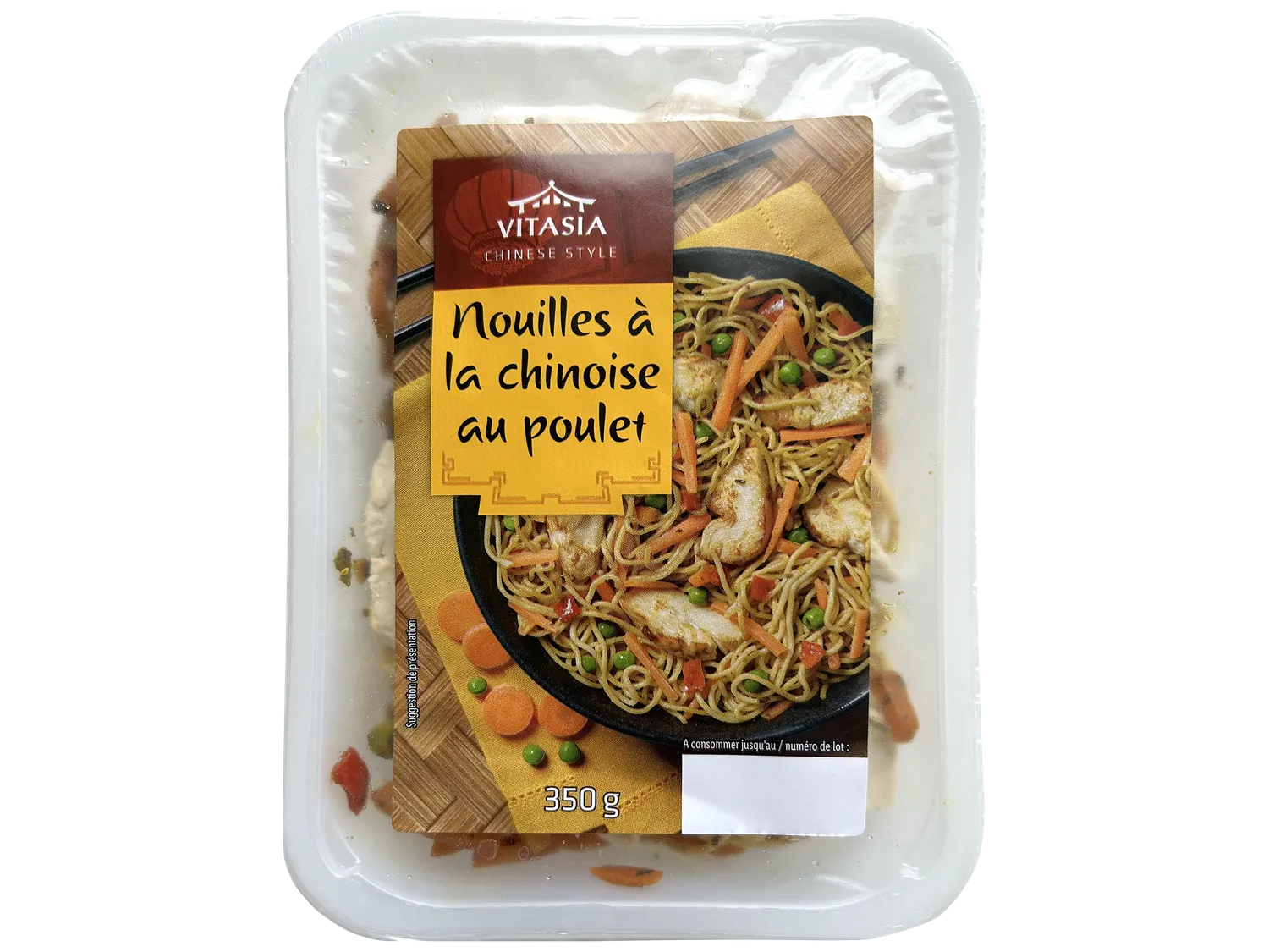 VITASIA Nouilles  la chinoise au poulet