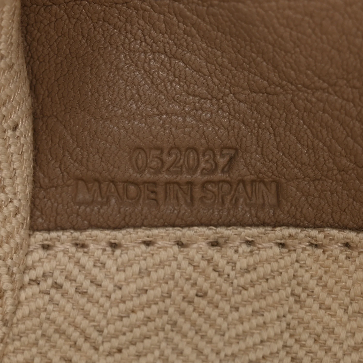 Grained Calfskin Small Puzzle Bag Sand Mink