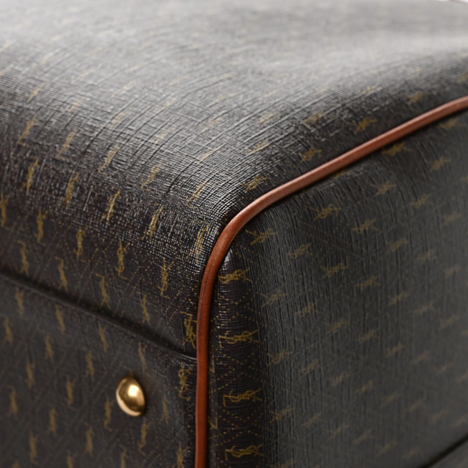 Canvas Smooth Calfskin Le Monogramme 72H Duffle Chestnut