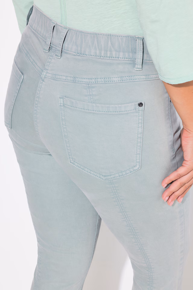 Slim Leg Light Wash Jeans