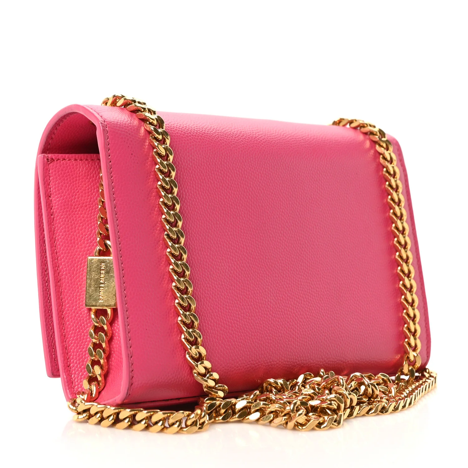 Grain De Poudre Small Monogram Kate Satchel Bubblegum