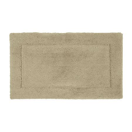 Liz Claiborne Signature Plush Bath Rug, One Size , Beige
