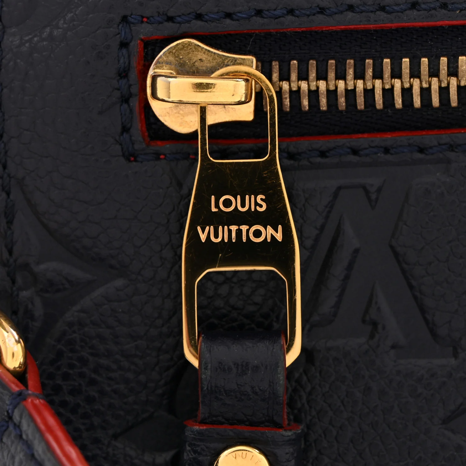 Empreinte Pochette Metis Marine Rouge