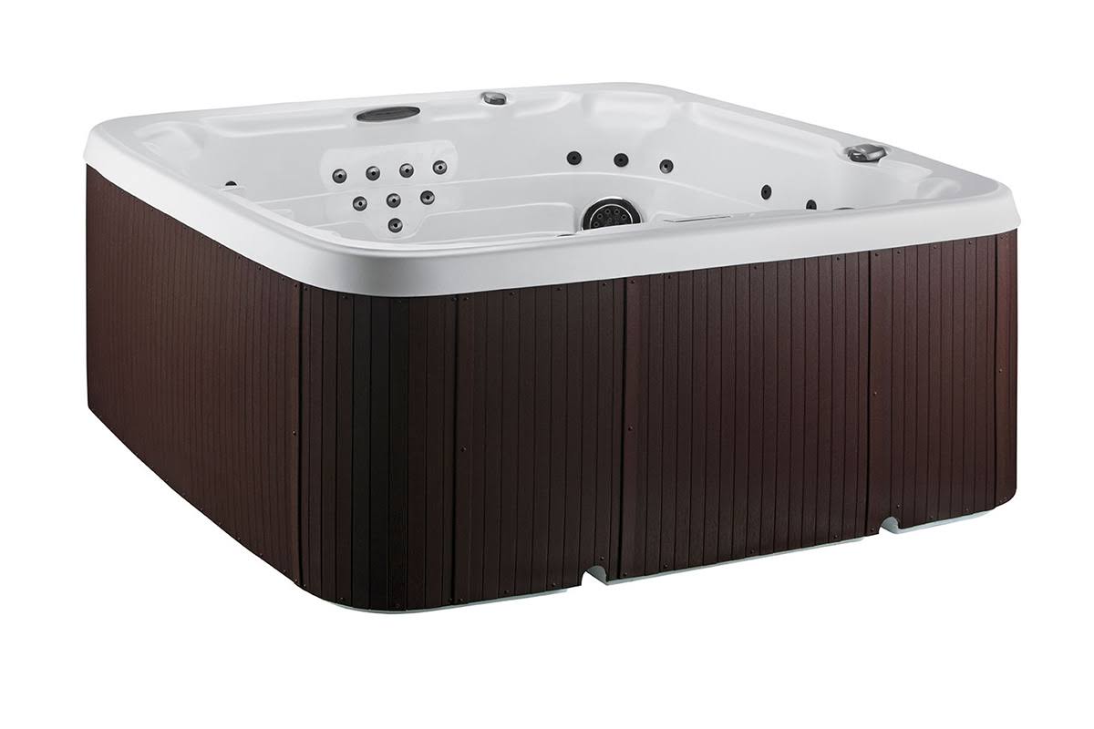 Lifesmart Coronado DLX (LS600DX) 7 Person, 65-Jet, 220V Spa, Sea Salt / Espresso Brown